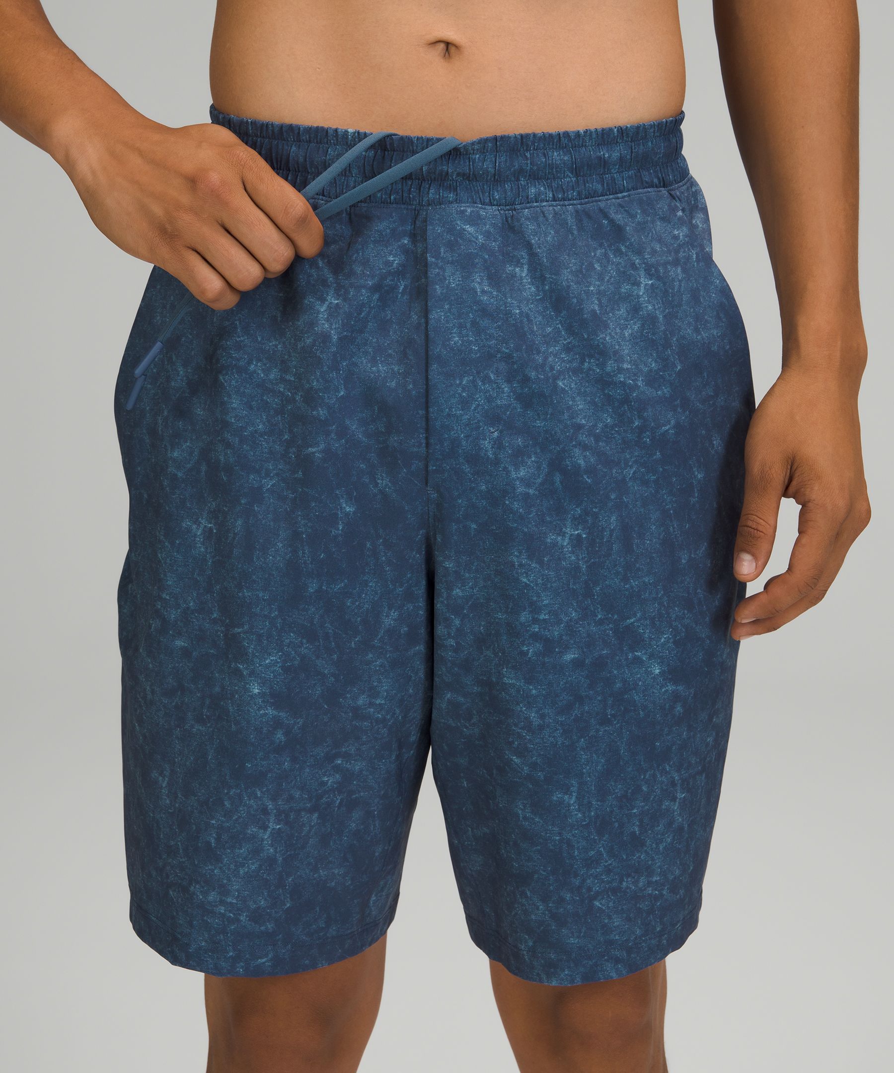 Lululemon Shorts Herre Blå | 57921-VTNU