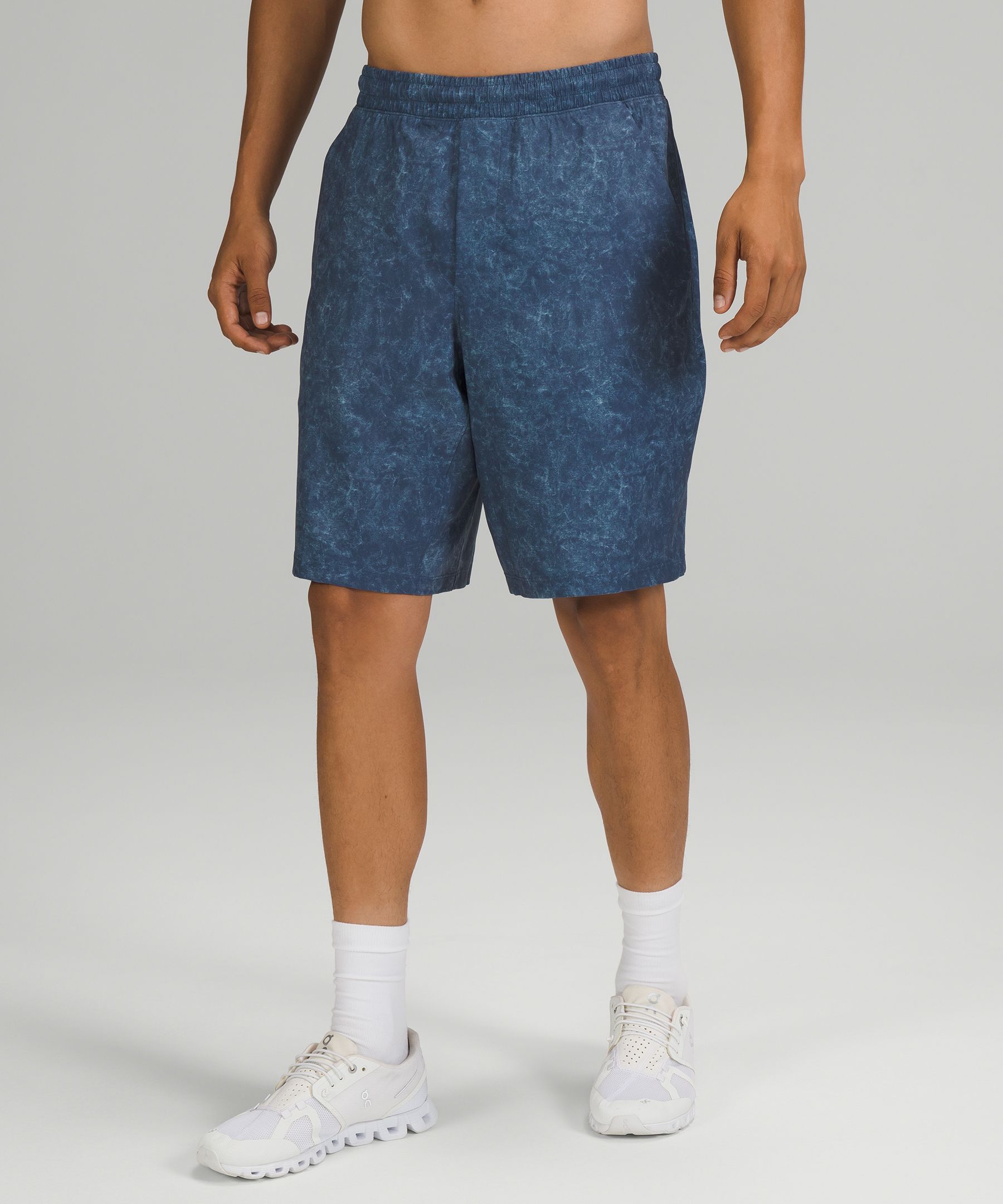 Lululemon Shorts Herre Blå | 57921-VTNU