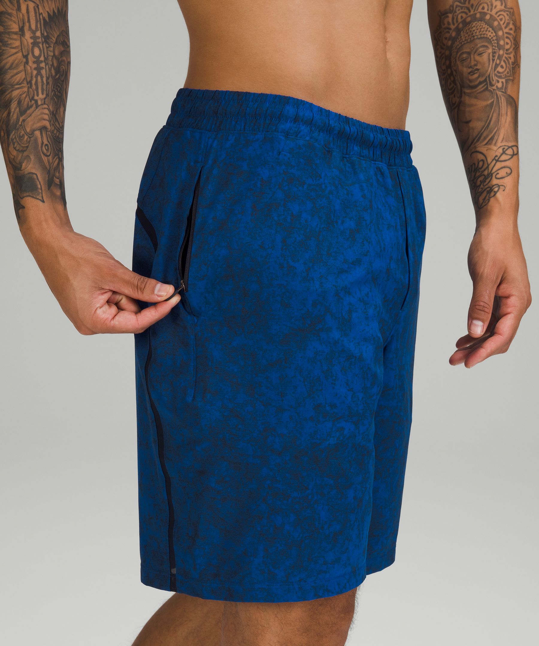 Lululemon Shorts Herre Blå | 84305-FVRM