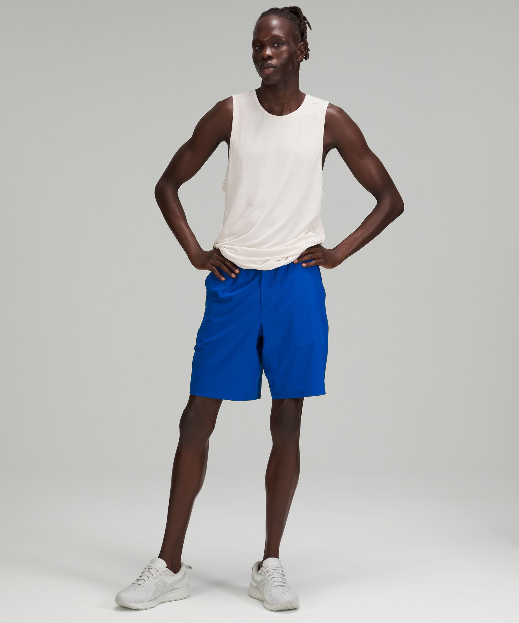 Lululemon Shorts Herre Blå | 92813-GKOV