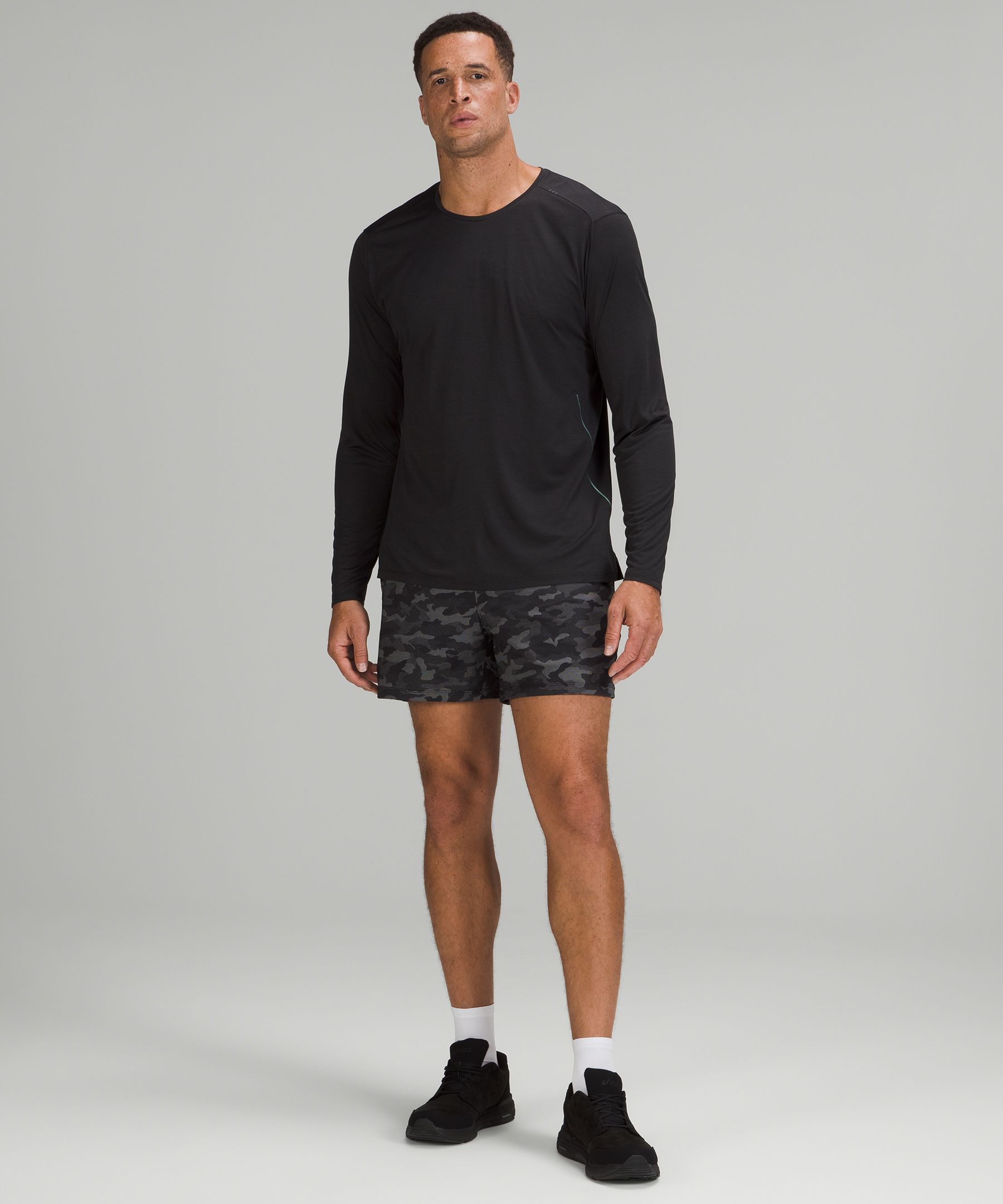 Lululemon Shorts Herre Camouflage Svarte | 23718-OSRD