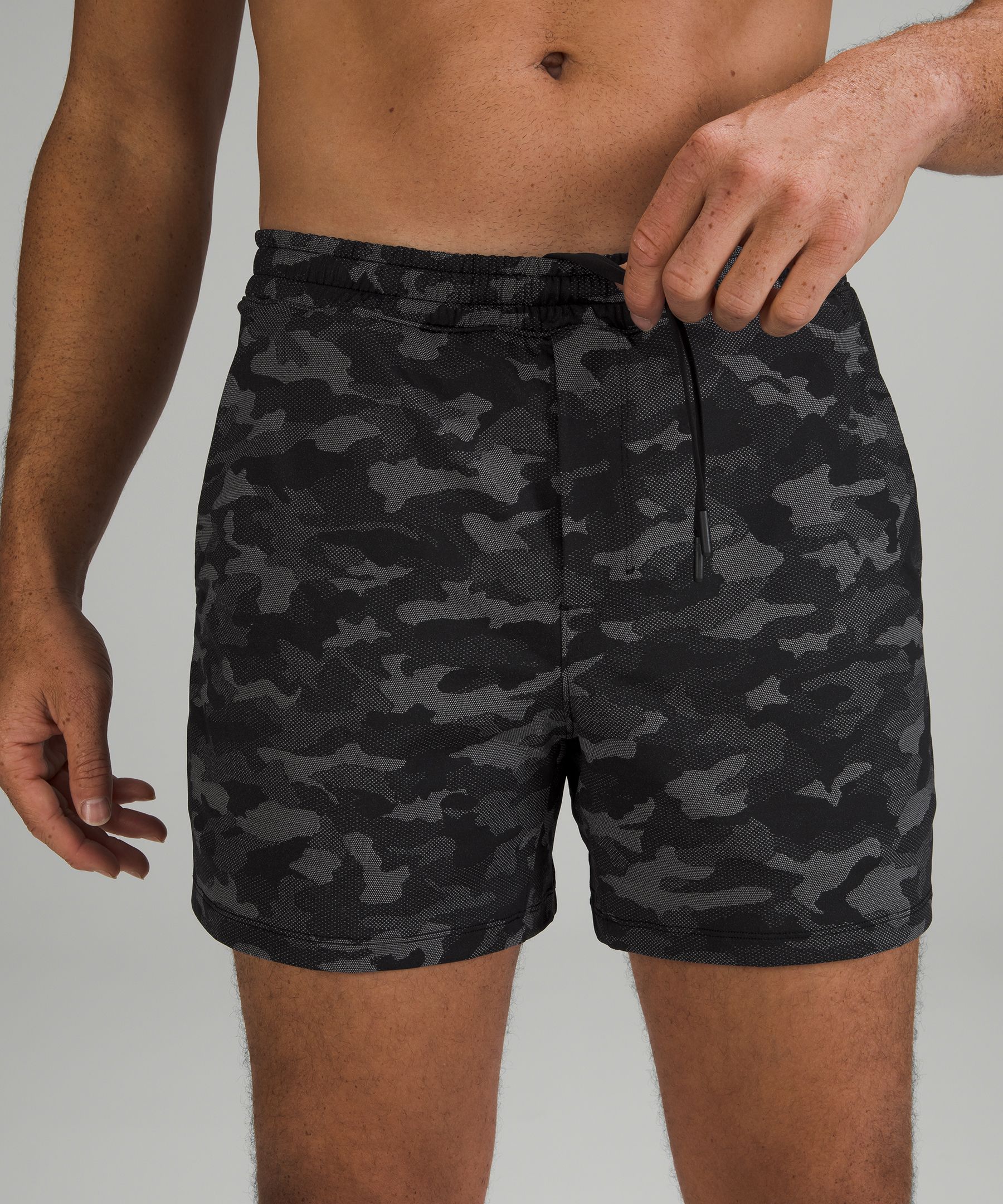 Lululemon Shorts Herre Camouflage Svarte | 23718-OSRD