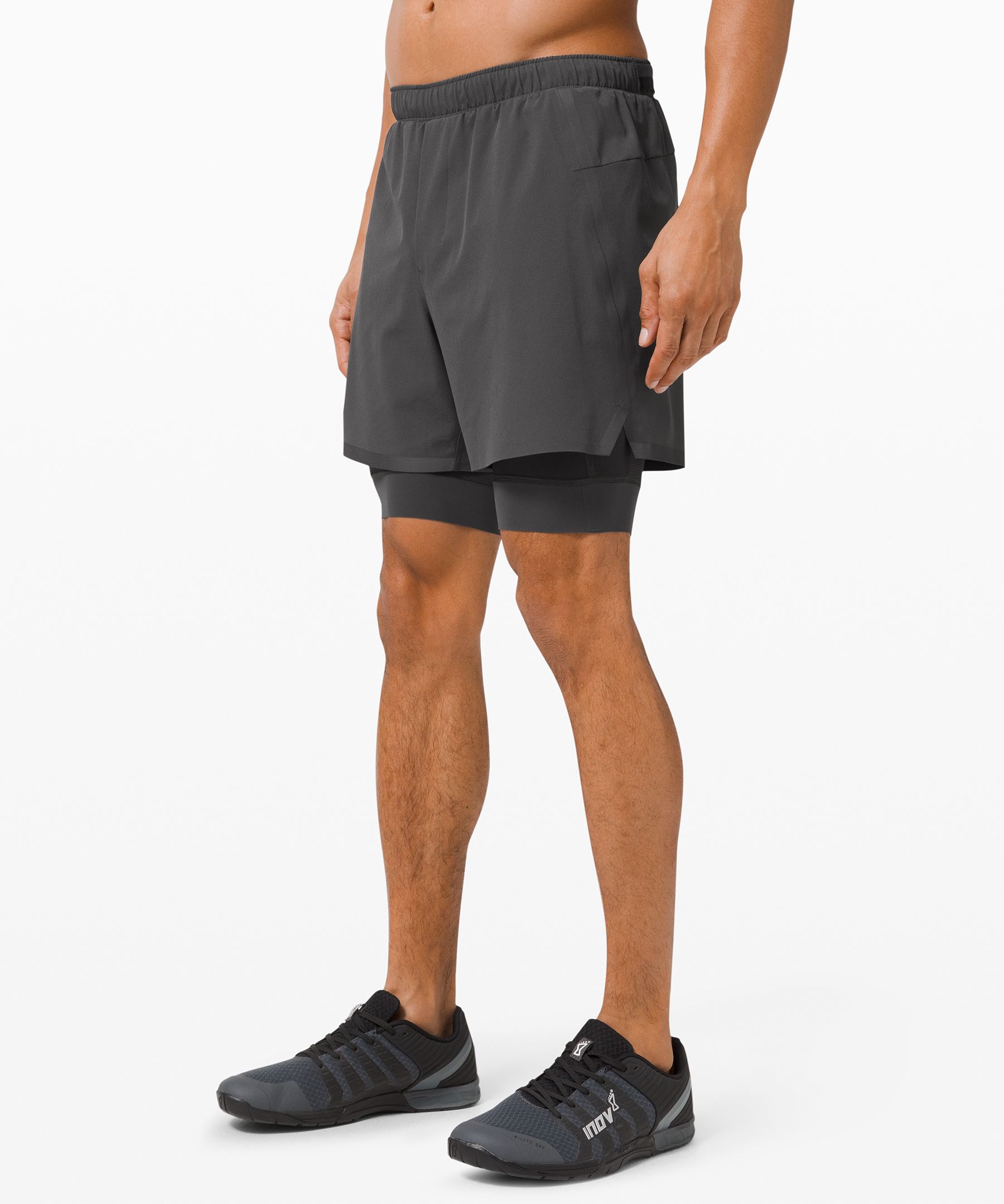 Lululemon Shorts Herre Dyp Grå | 92108-HMJF