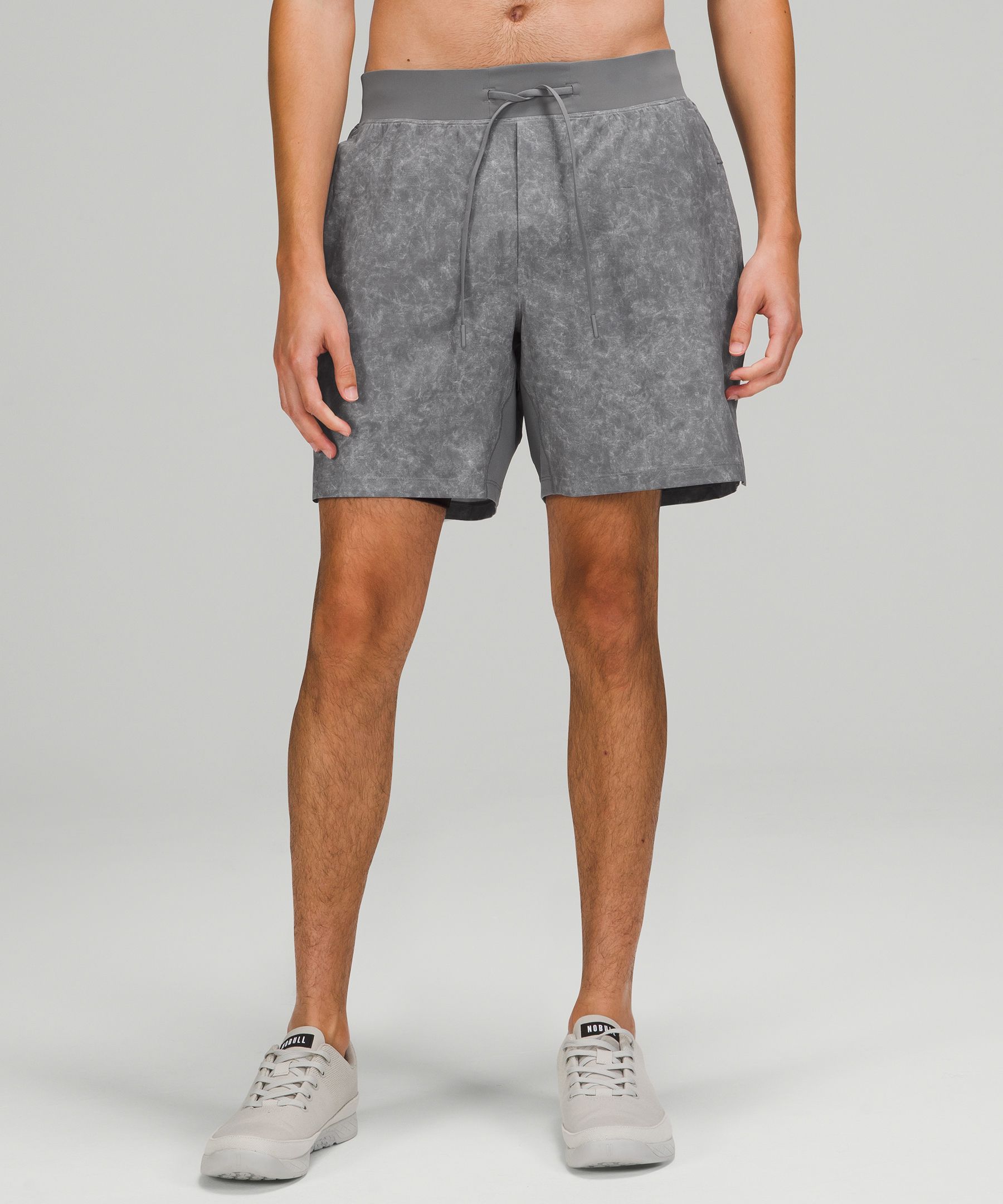 Lululemon Shorts Herre Grå | 19728-OUSR