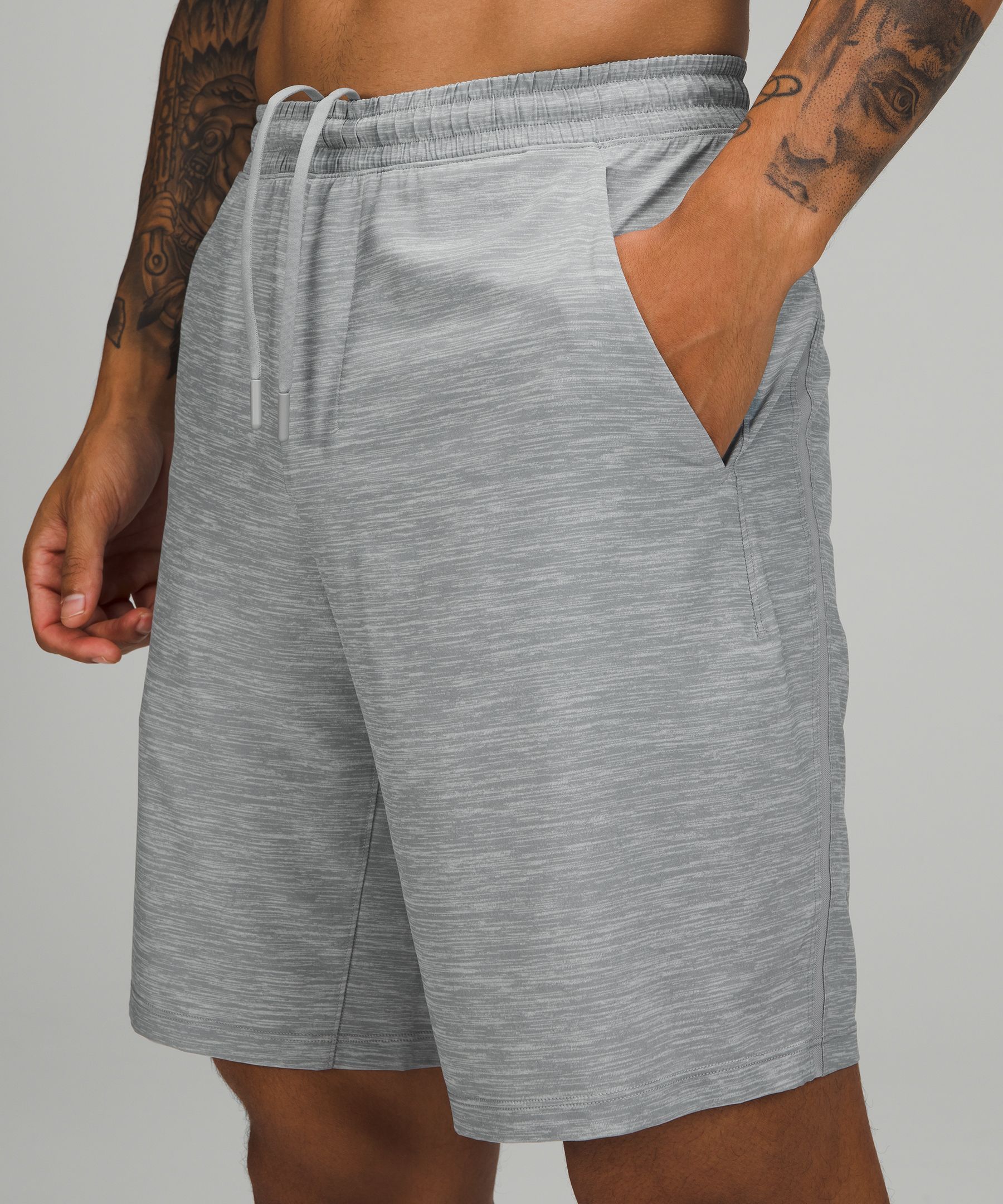Lululemon Shorts Herre Grå | 21654-ODLJ