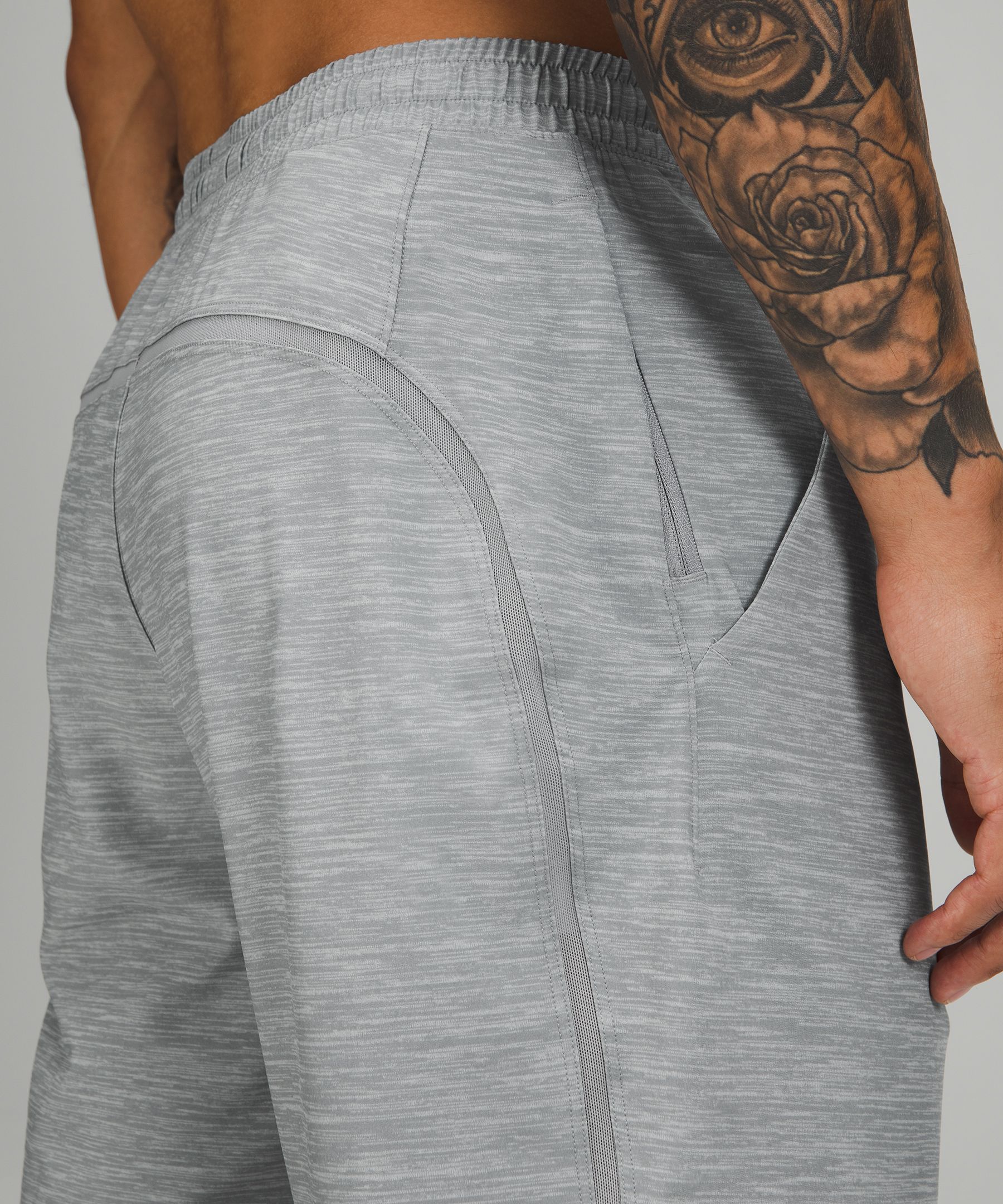 Lululemon Shorts Herre Grå | 21654-ODLJ