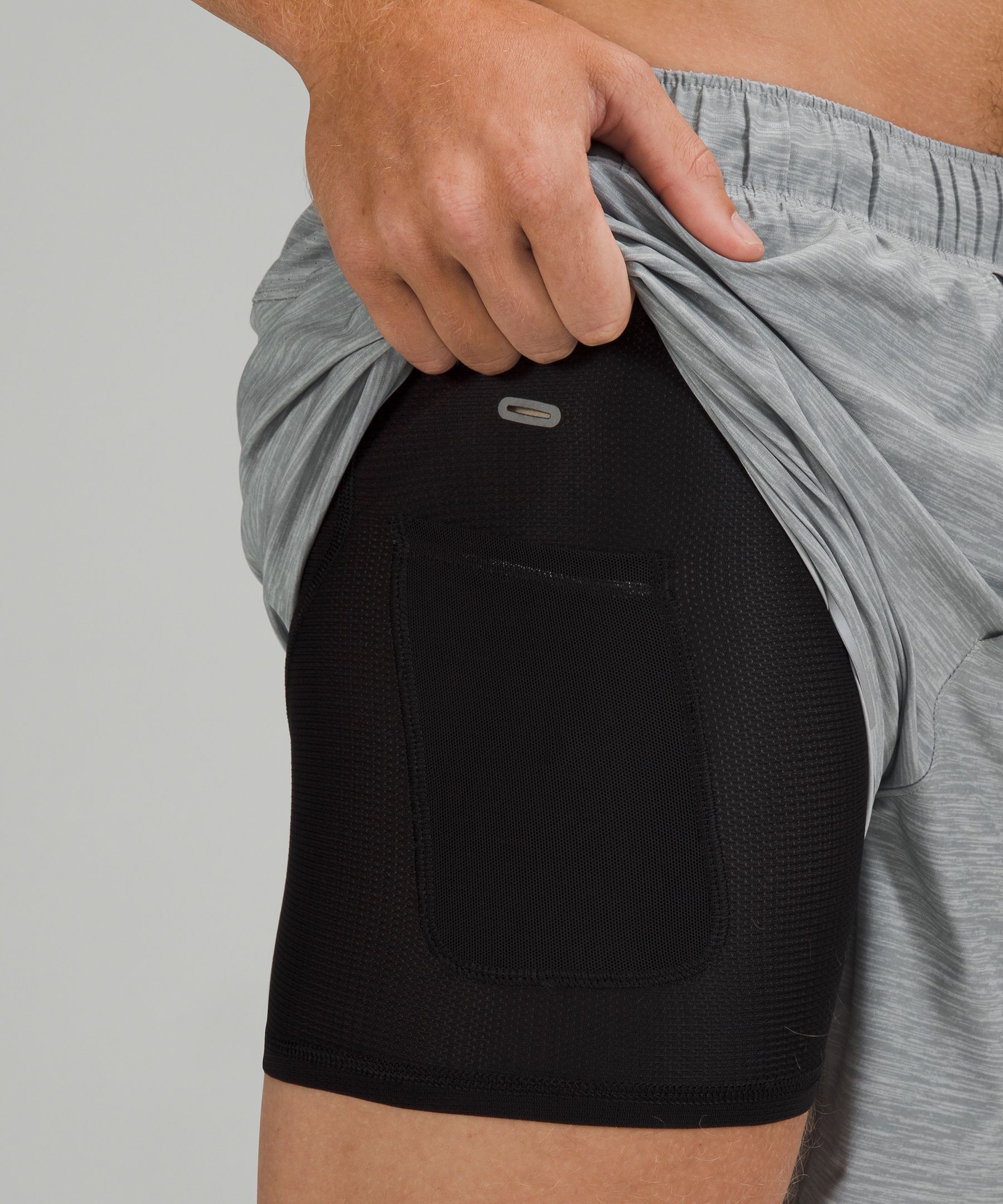 Lululemon Shorts Herre Grå | 29453-DJPH