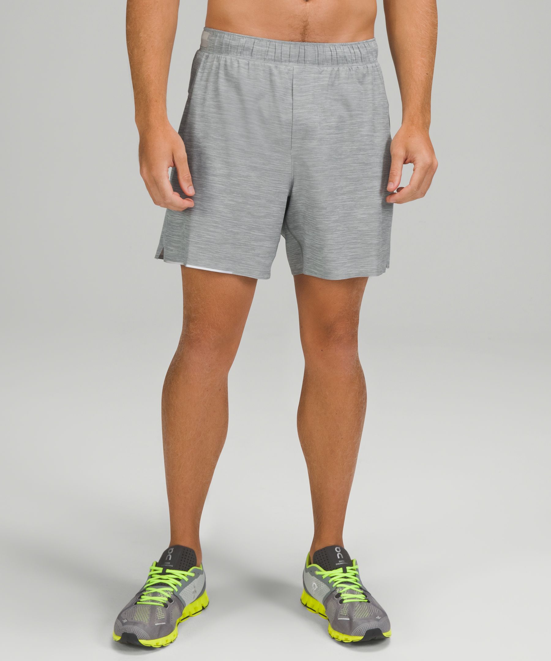 Lululemon Shorts Herre Grå | 29453-DJPH