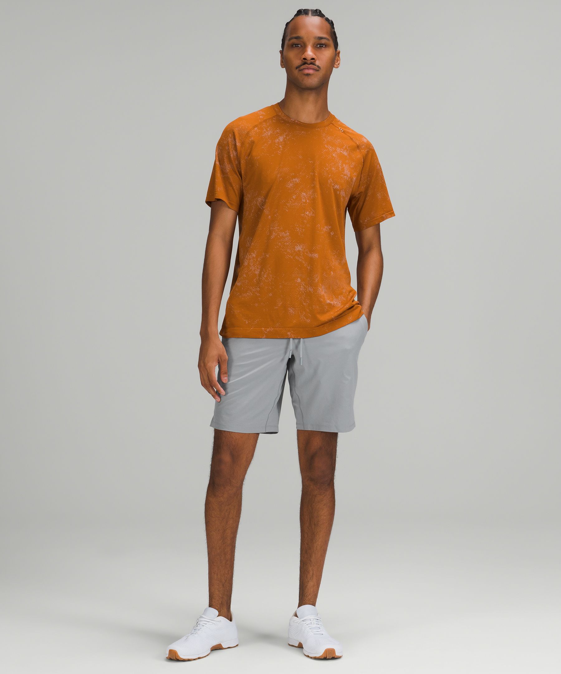 Lululemon Shorts Herre Grå | 71285-AYFH