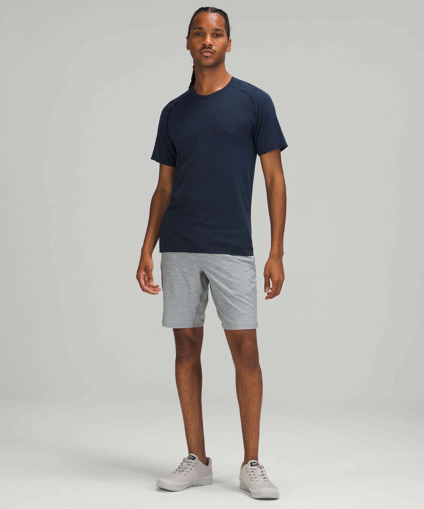 Lululemon Shorts Herre Grå | 72634-EMOJ