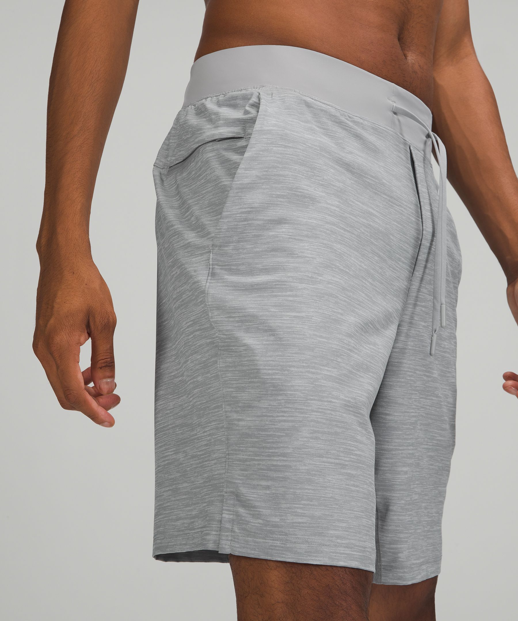 Lululemon Shorts Herre Grå | 72634-EMOJ