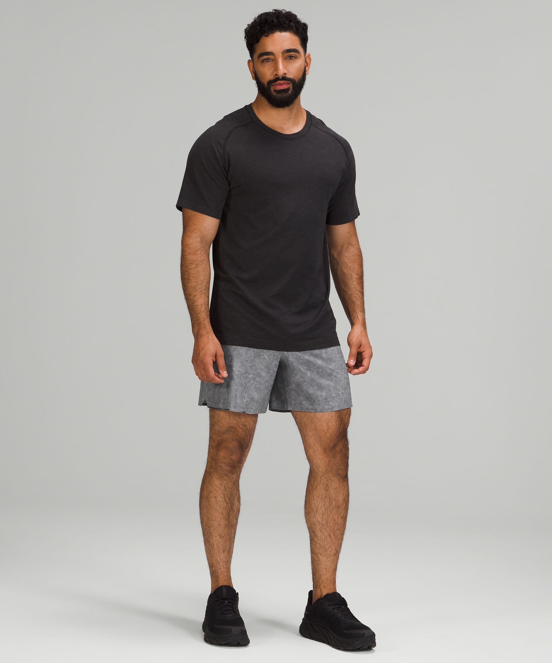 Lululemon Shorts Herre Grå | 80657-FZCV