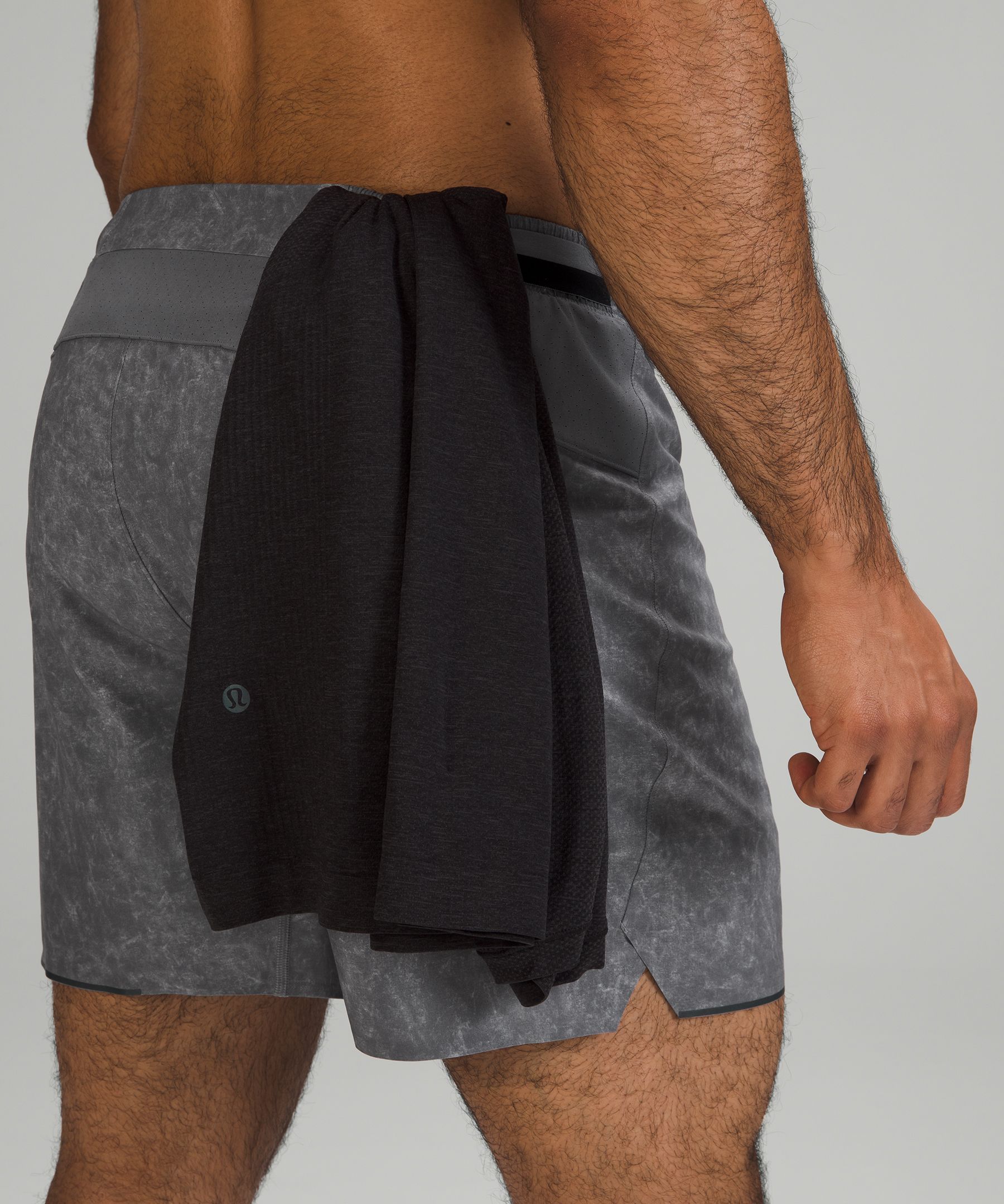 Lululemon Shorts Herre Grå | 80657-FZCV