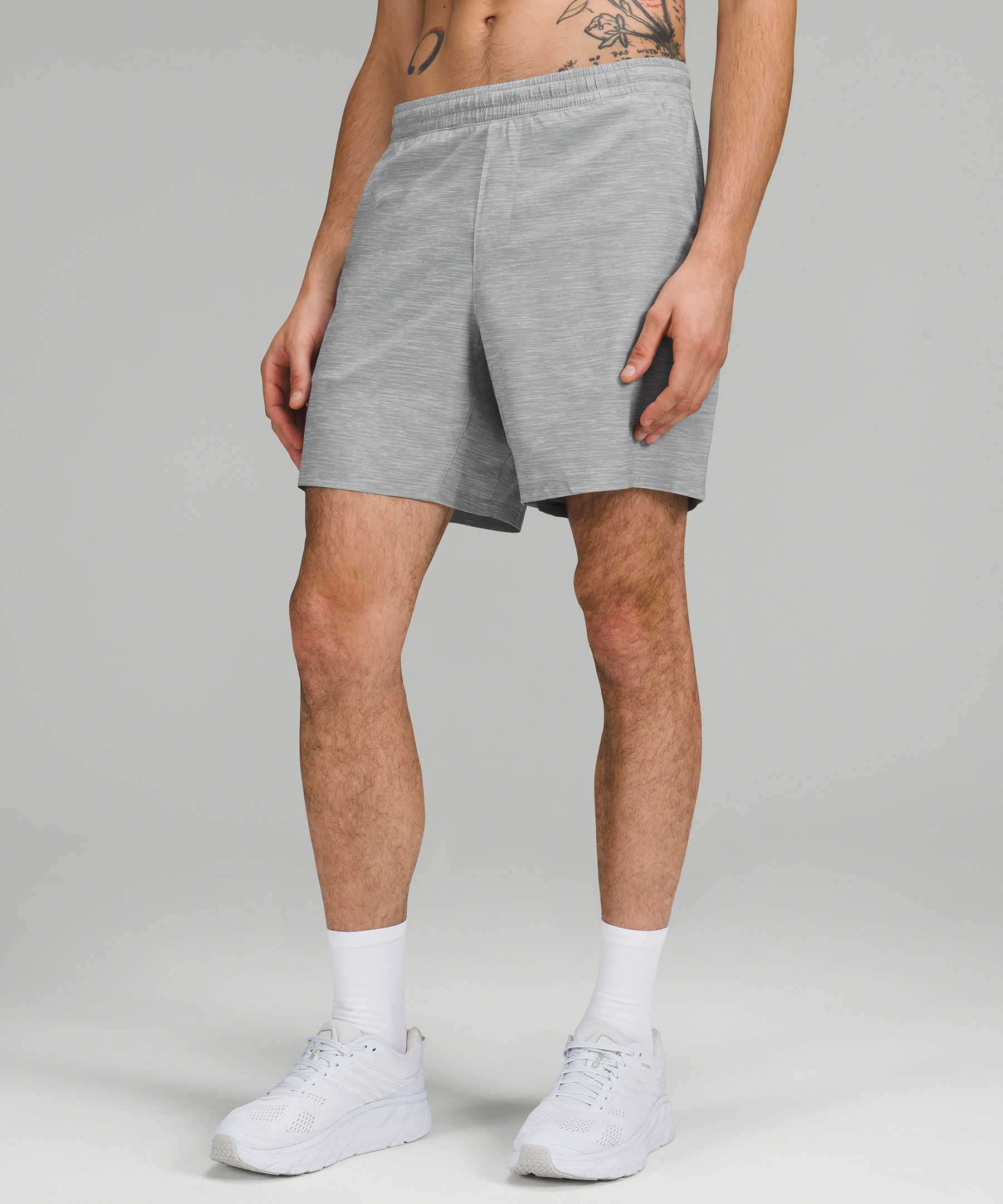 Lululemon Shorts Herre Grå | 91832-MEOD