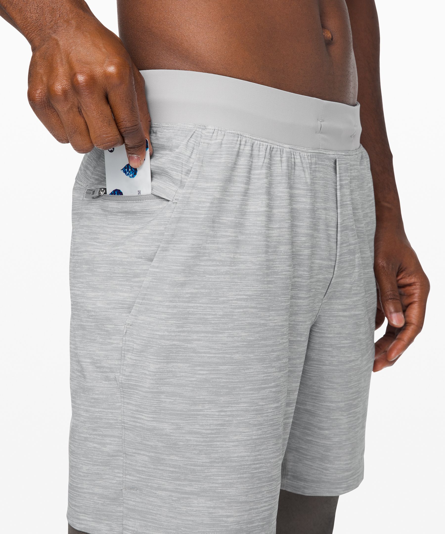 Lululemon Shorts Herre Grå | 93728-GYJZ