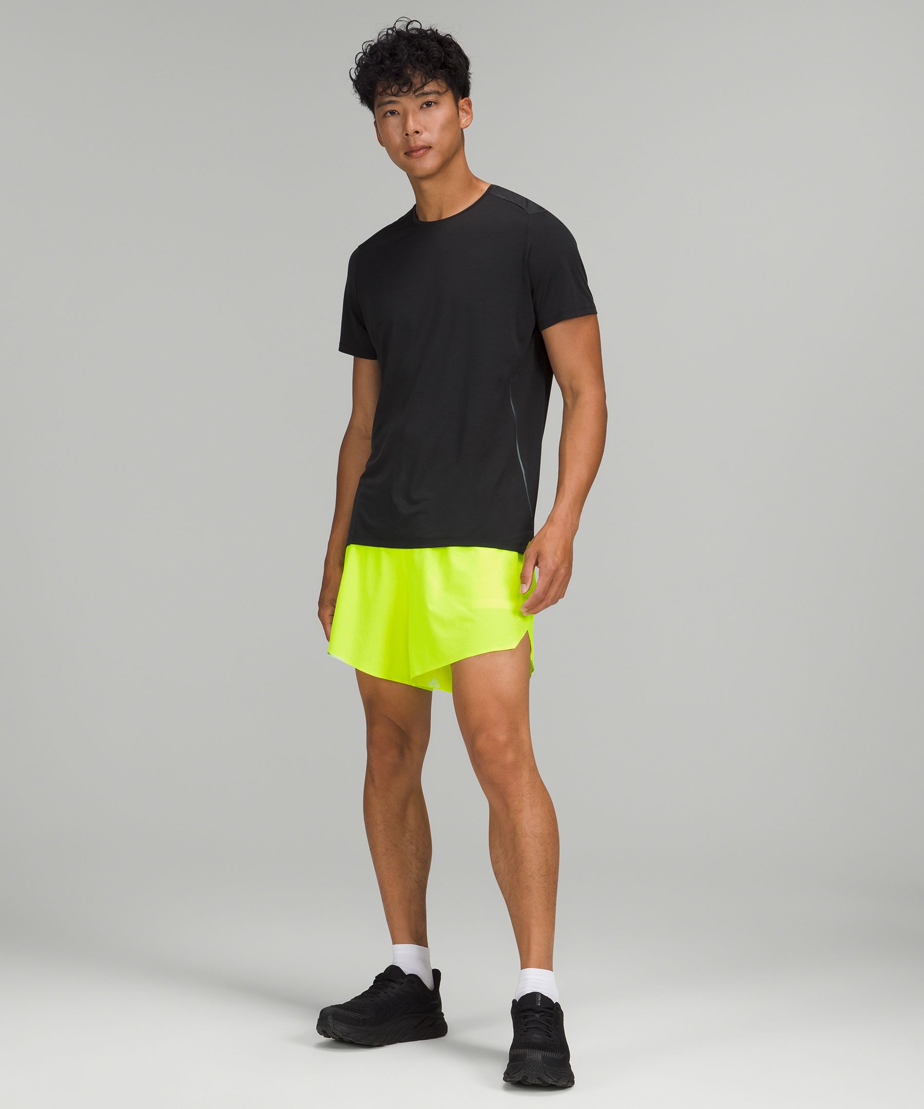 Lululemon Shorts Herre Gul | 92367-PGEC