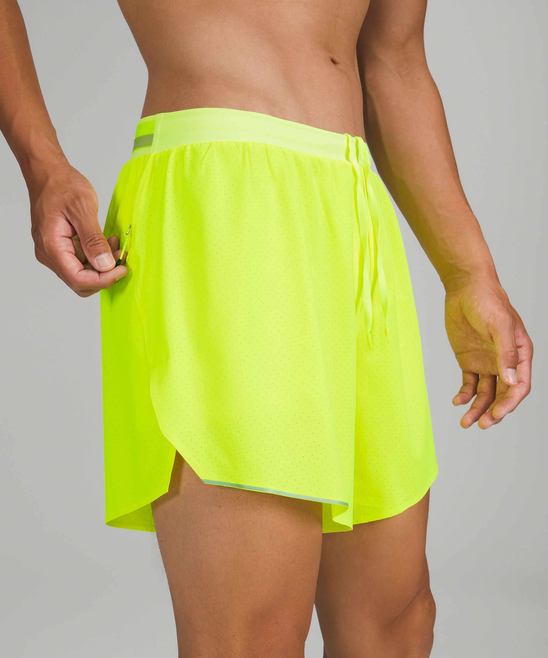 Lululemon Shorts Herre Gul | 92367-PGEC
