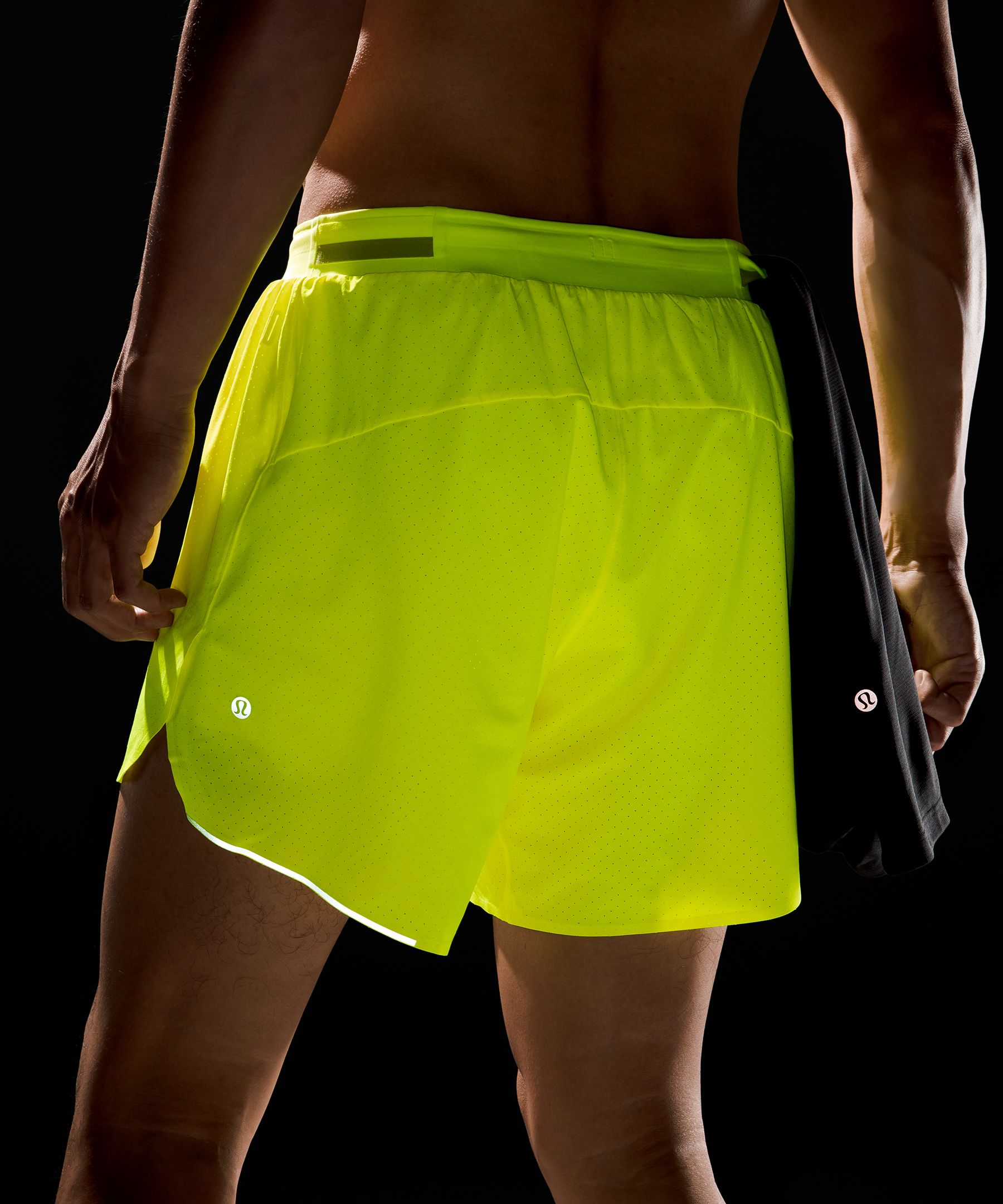 Lululemon Shorts Herre Gul | 92367-PGEC