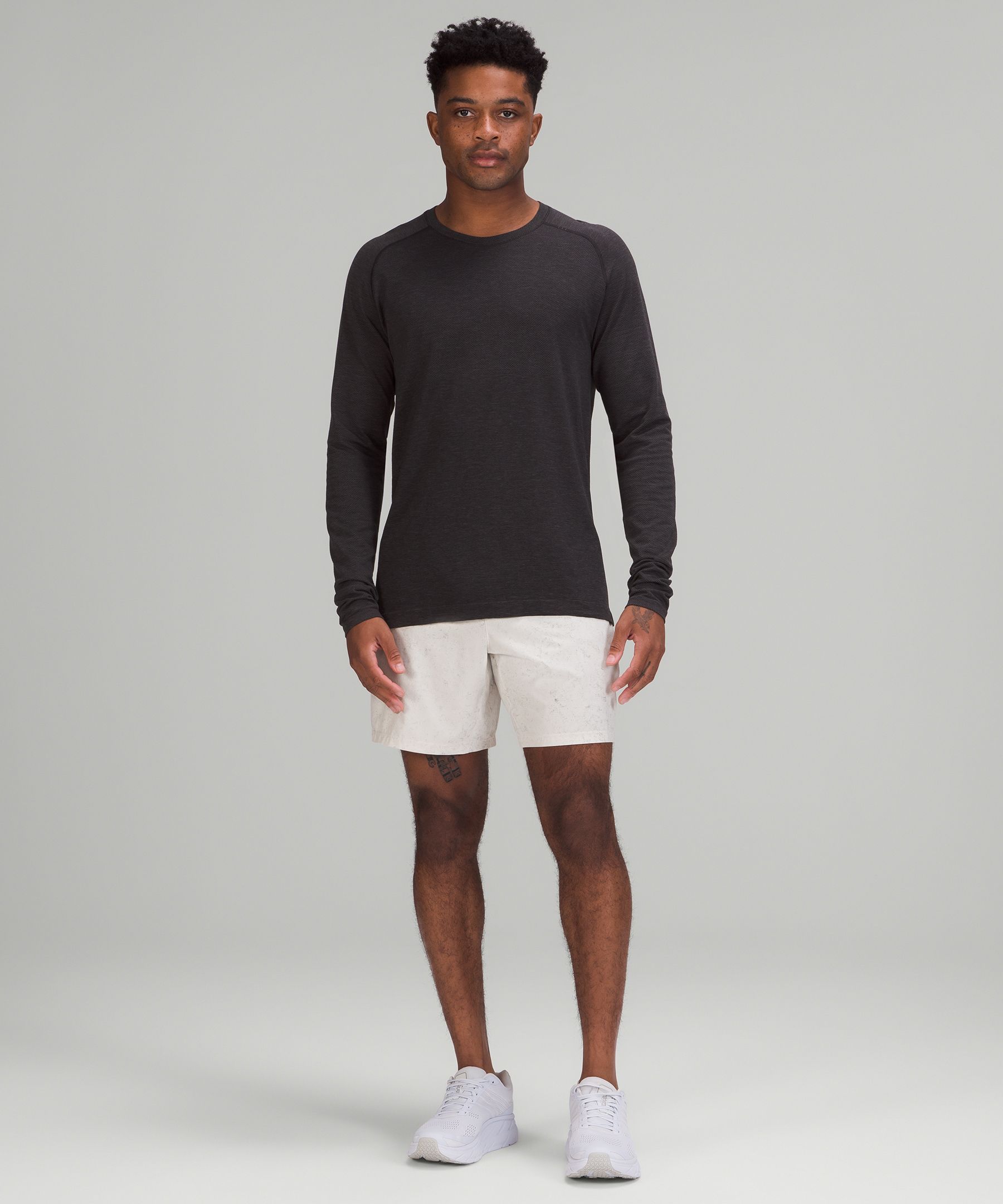 Lululemon Shorts Herre Hvite | 41982-LDSP