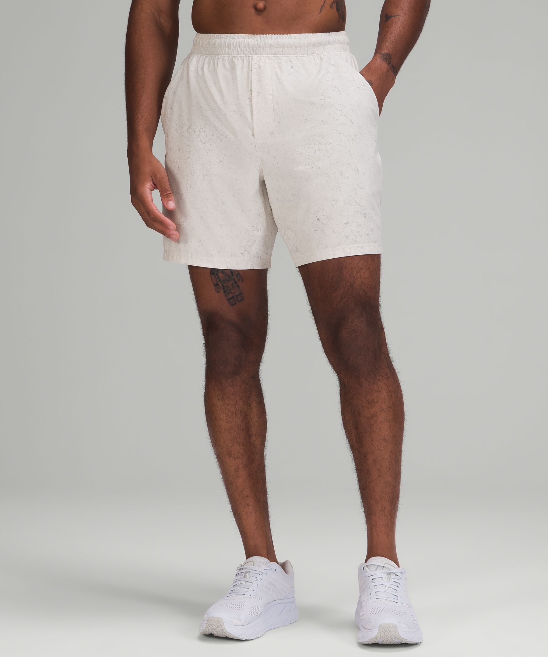 Lululemon Shorts Herre Hvite | 41982-LDSP