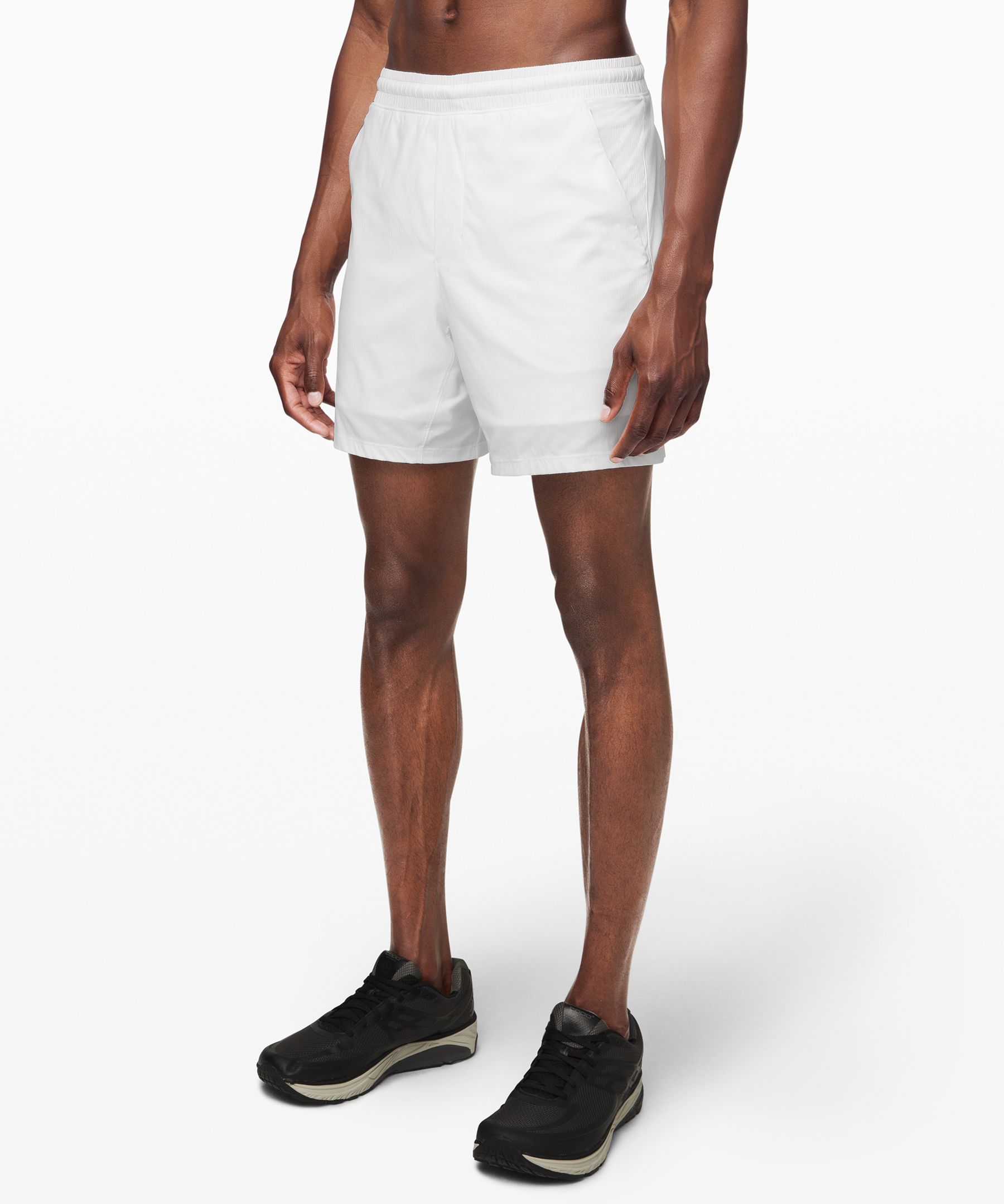 Lululemon Shorts Herre Hvite | 85964-KOUG