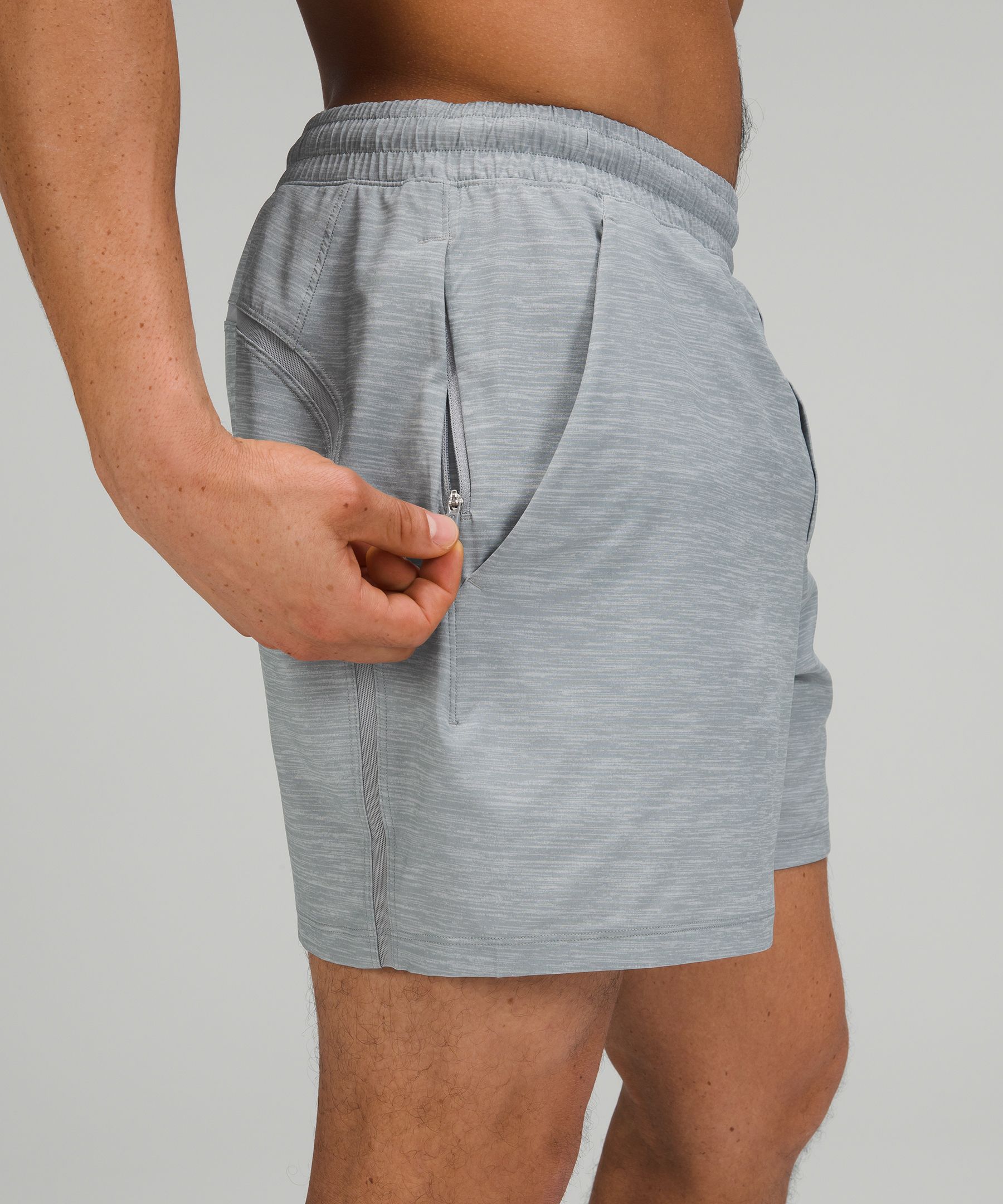 Lululemon Shorts Herre Lyse Blå | 49687-TPDW