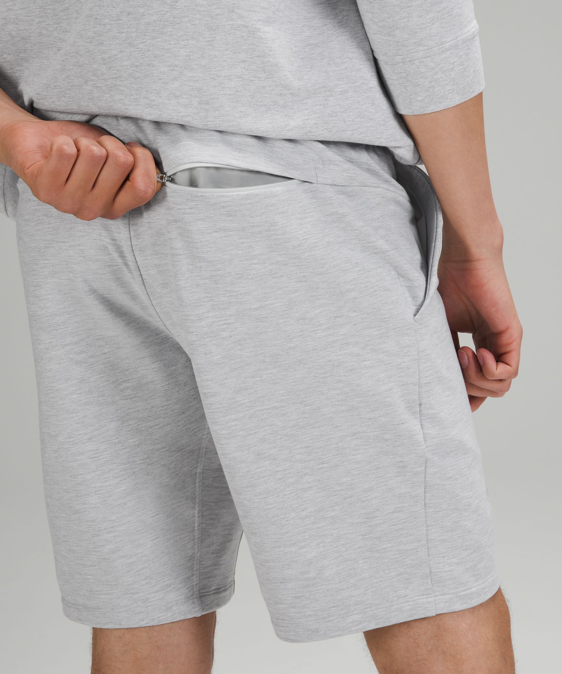 Lululemon Shorts Herre Lyse Grå | 69817-TUMC