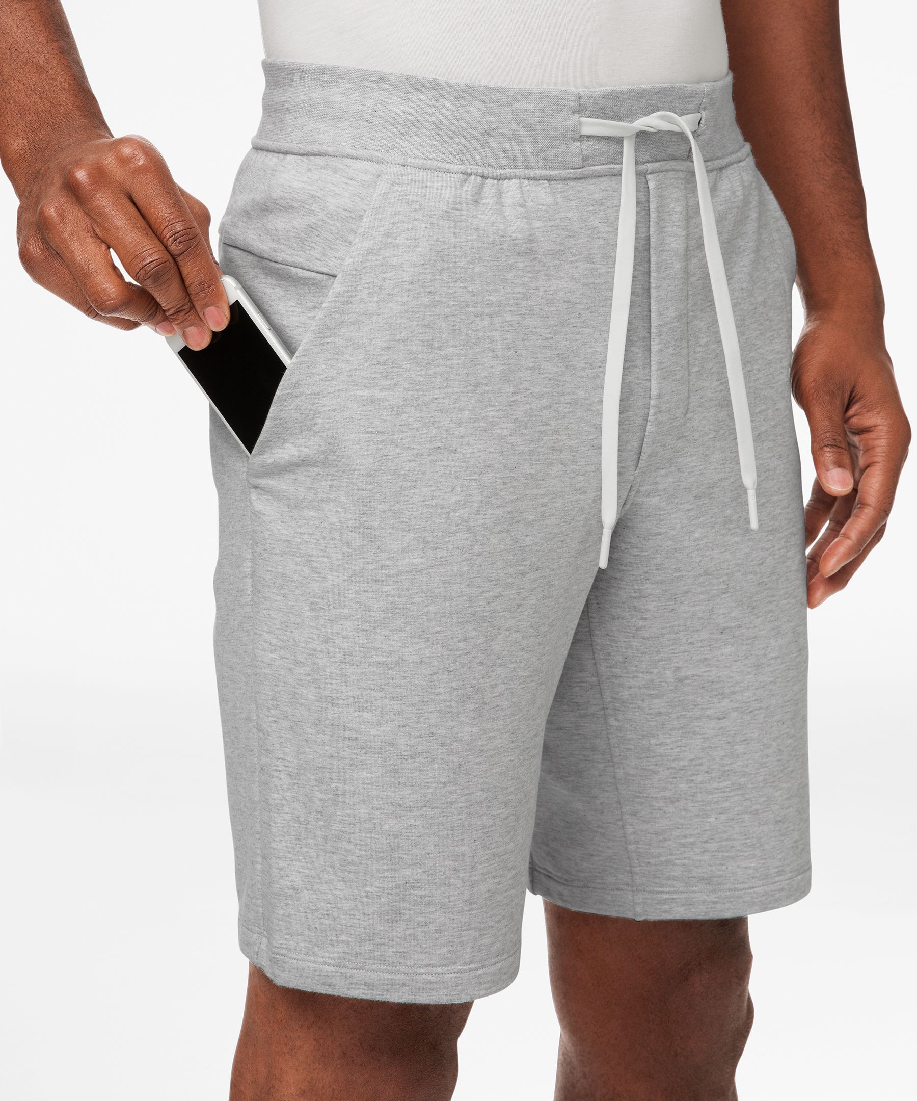 Lululemon Shorts Herre Lyse Grå | 69817-TUMC