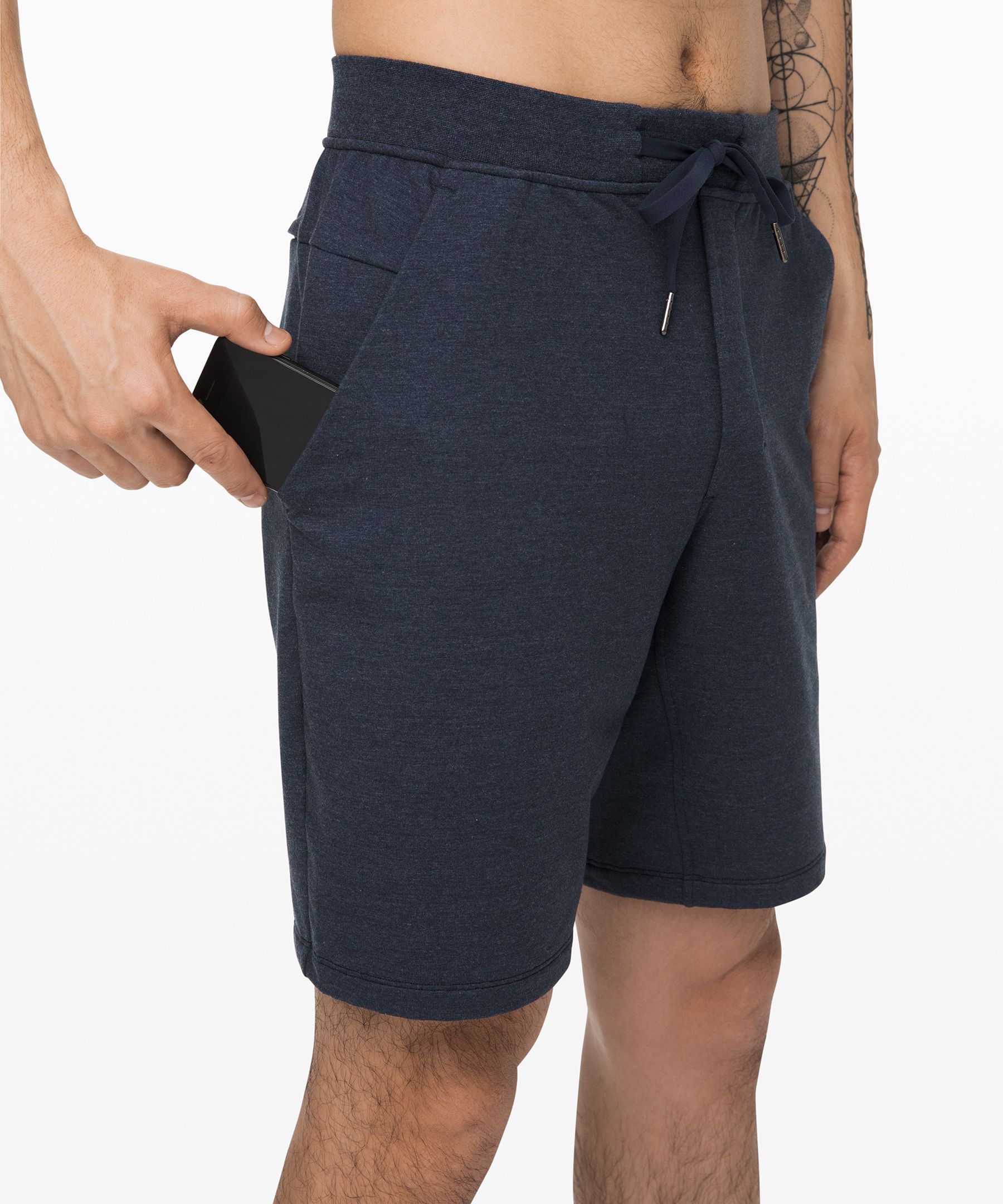Lululemon Shorts Herre Marineblå | 15249-HDUF