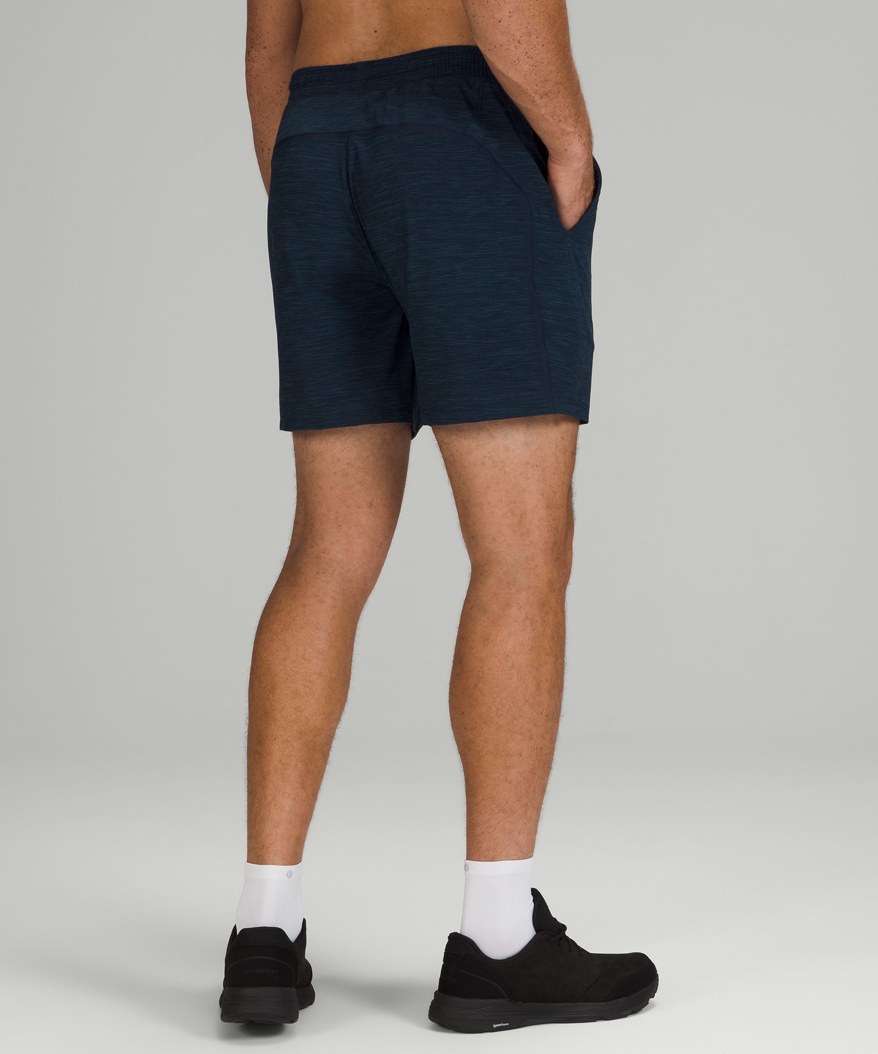 Lululemon Shorts Herre Marineblå | 15936-CPQG