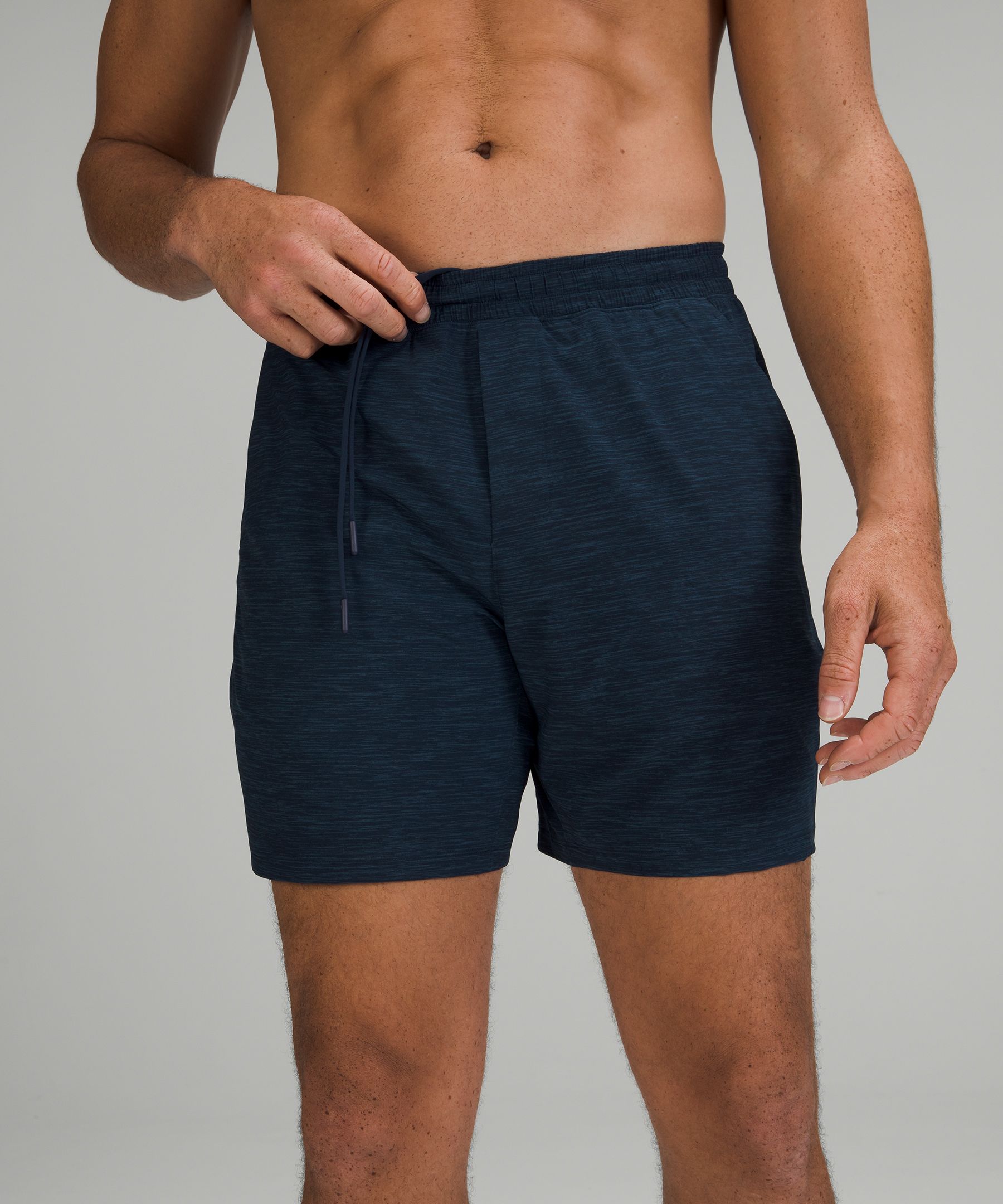 Lululemon Shorts Herre Marineblå | 15936-CPQG