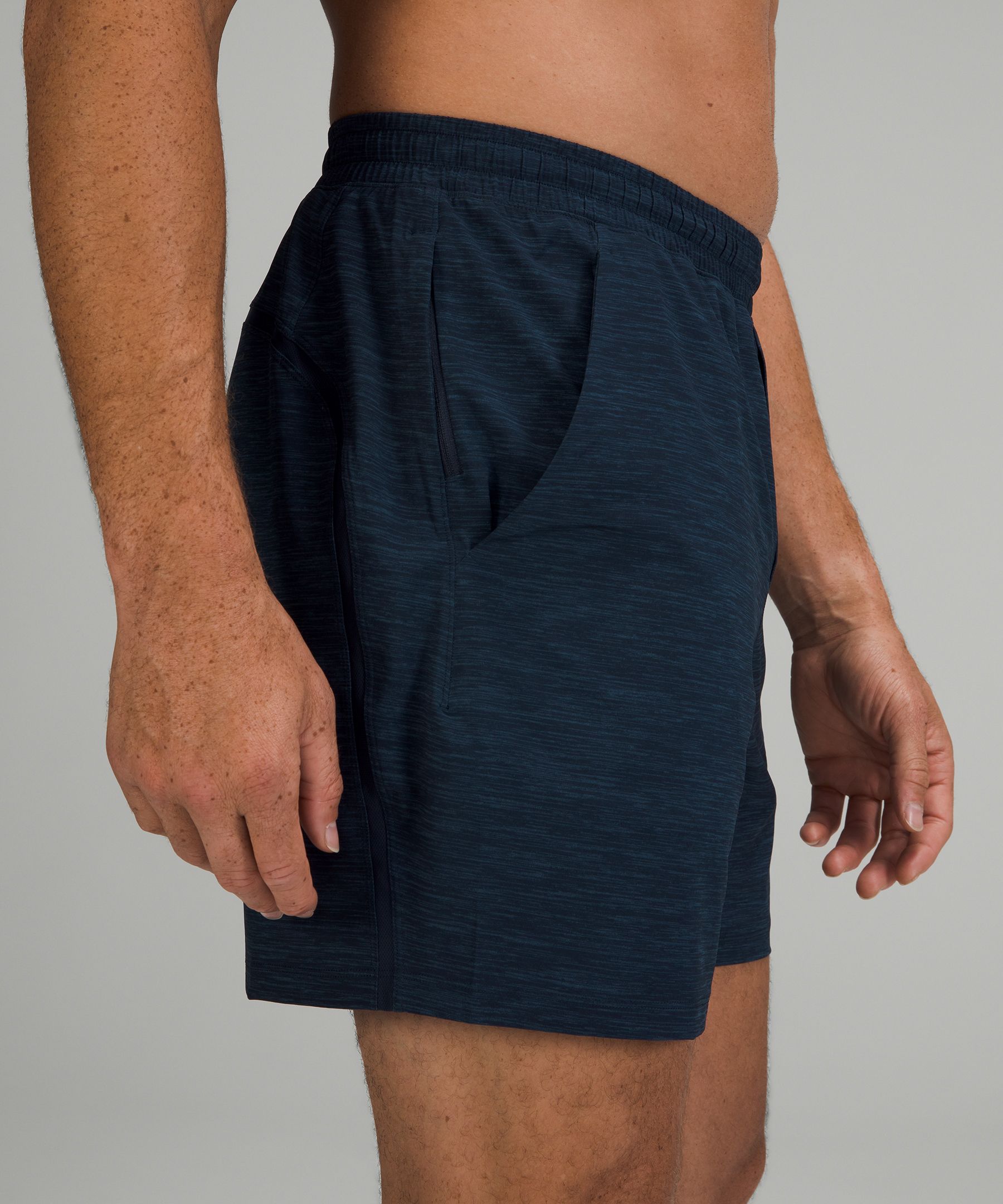 Lululemon Shorts Herre Marineblå | 15936-CPQG