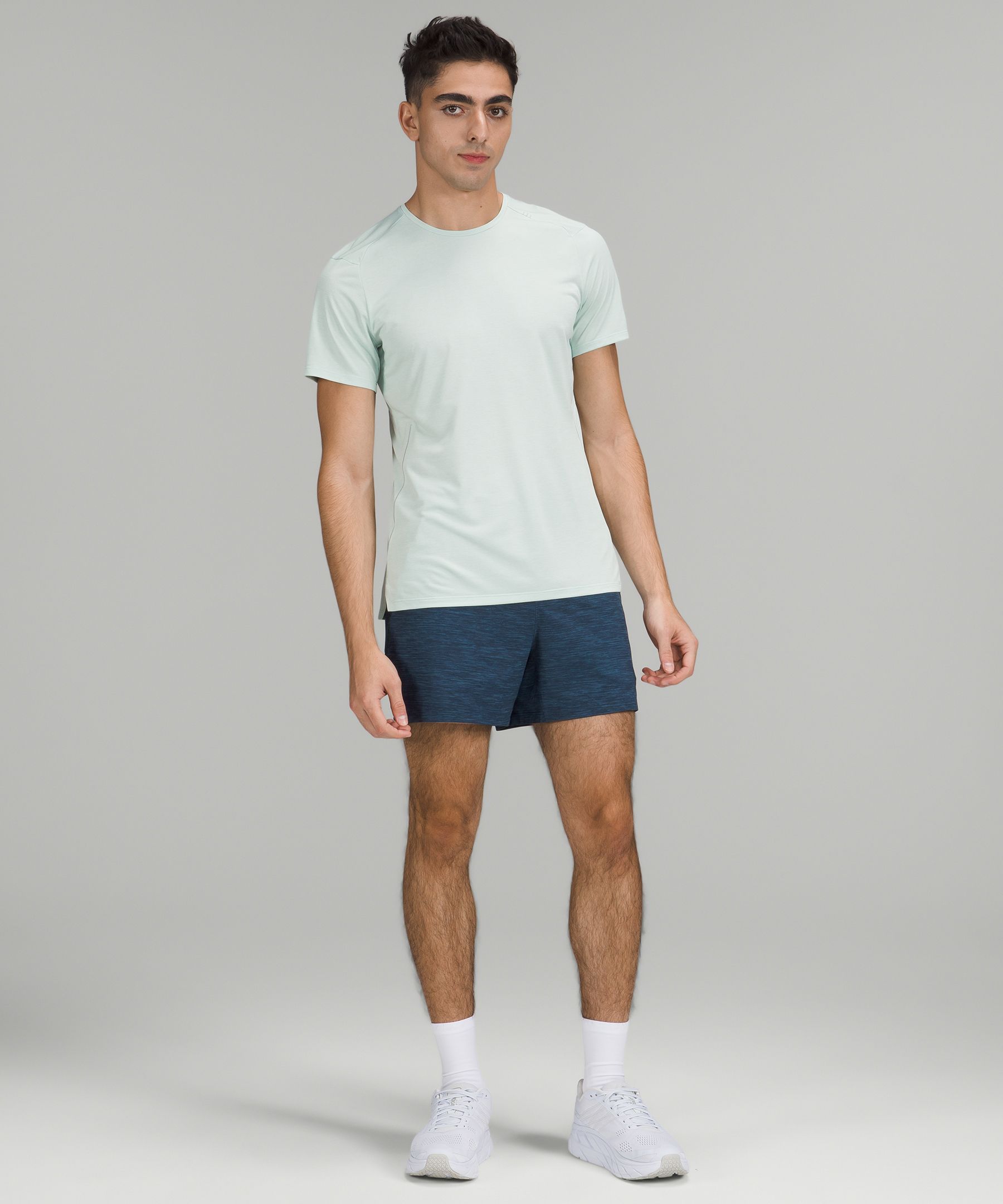 Lululemon Shorts Herre Marineblå | 19780-XZGV