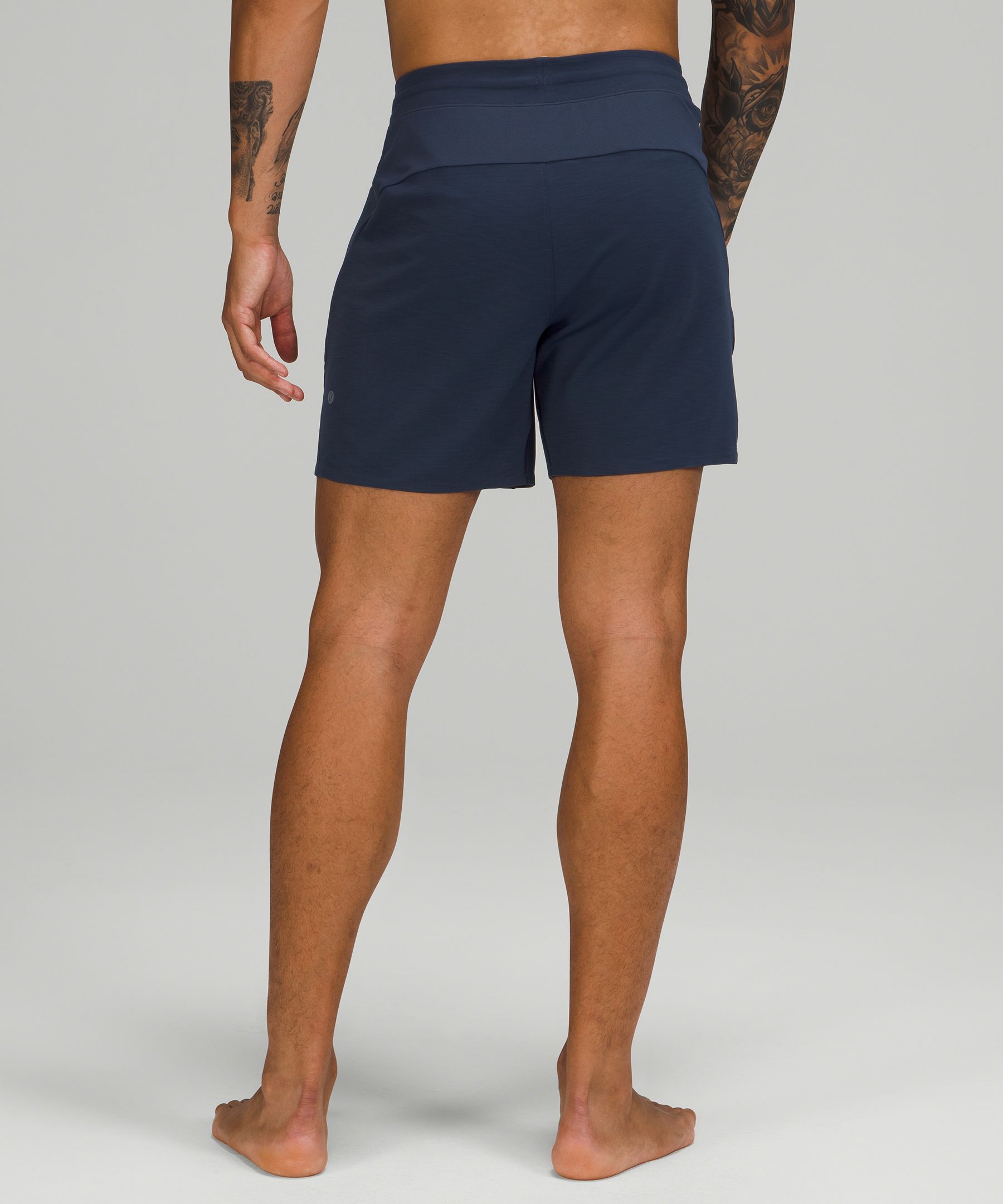 Lululemon Shorts Herre Marineblå | 30415-RBEI