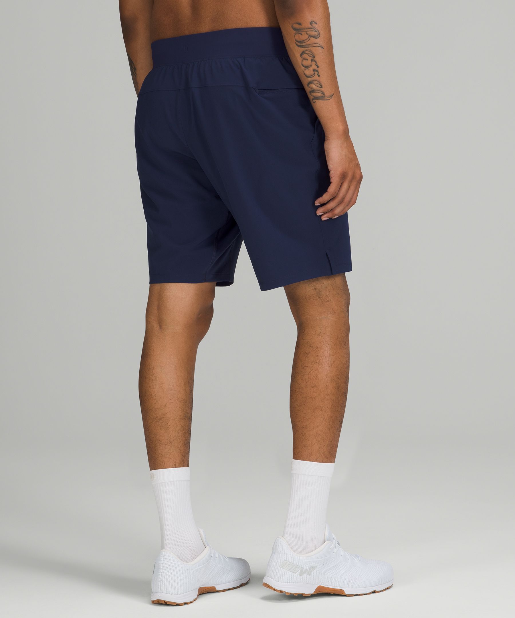 Lululemon Shorts Herre Marineblå | 47295-YMLO