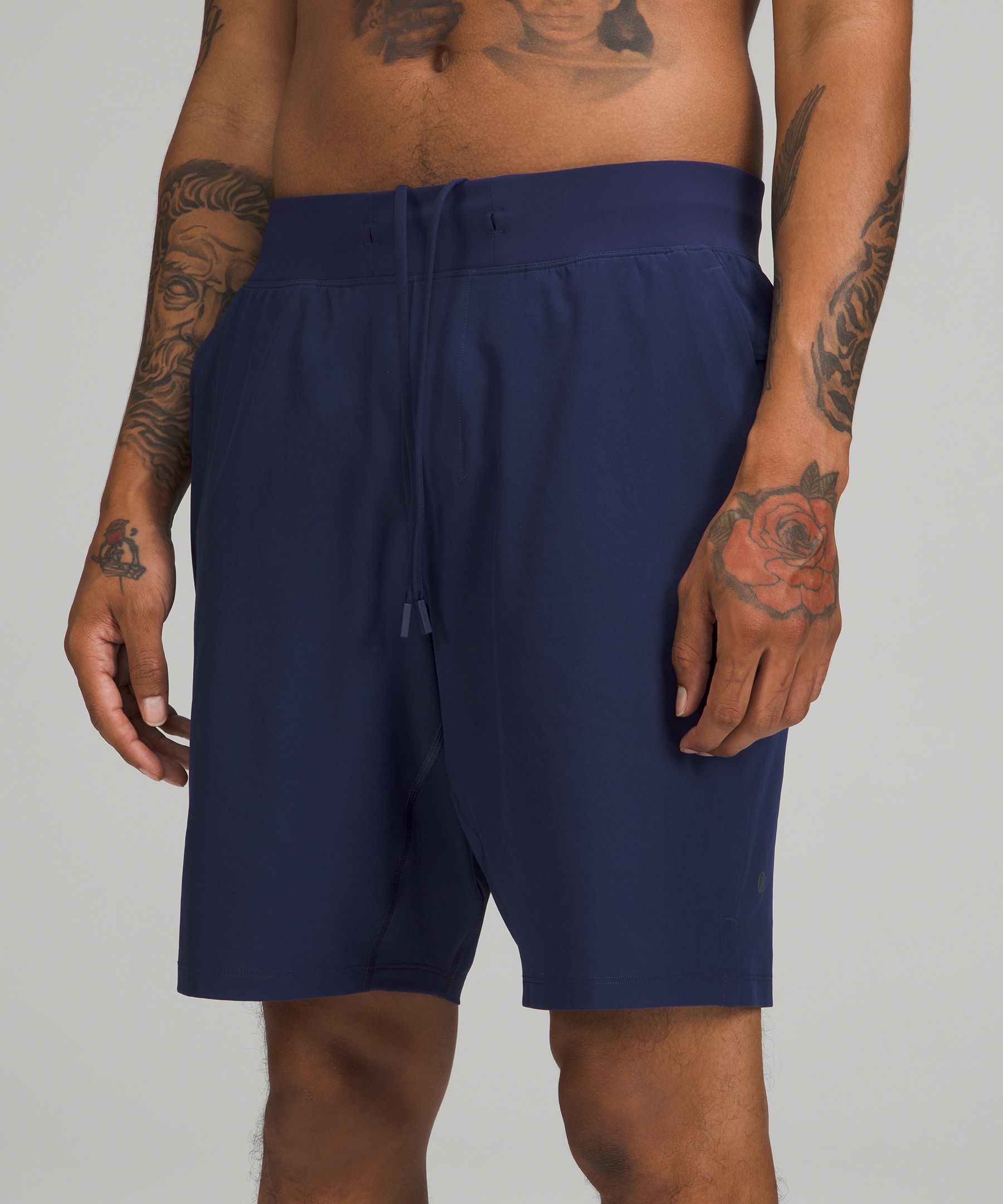 Lululemon Shorts Herre Marineblå | 47295-YMLO