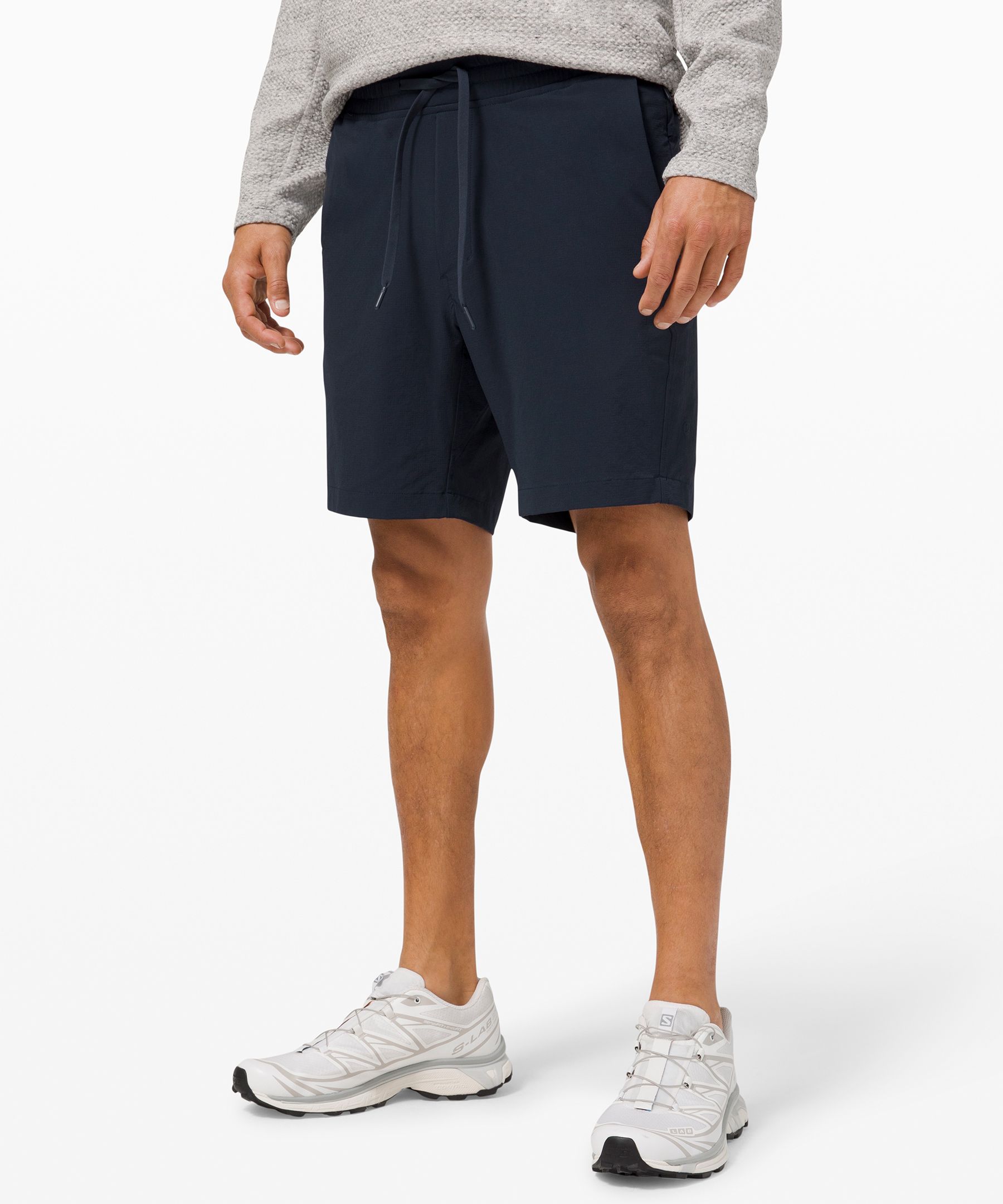 Lululemon Shorts Herre Marineblå | 59743-UYOG
