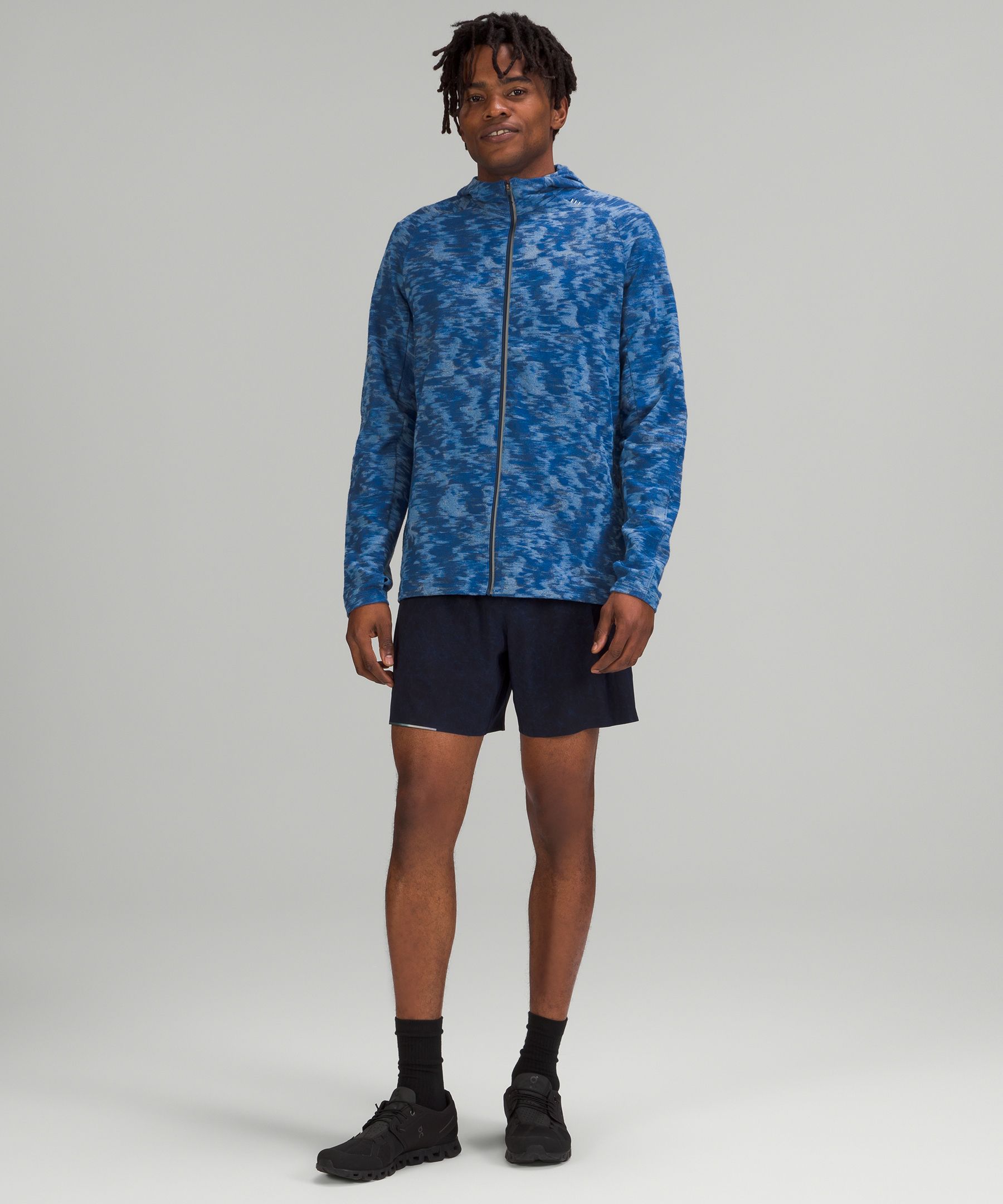 Lululemon Shorts Herre Marineblå | 67809-MYFD