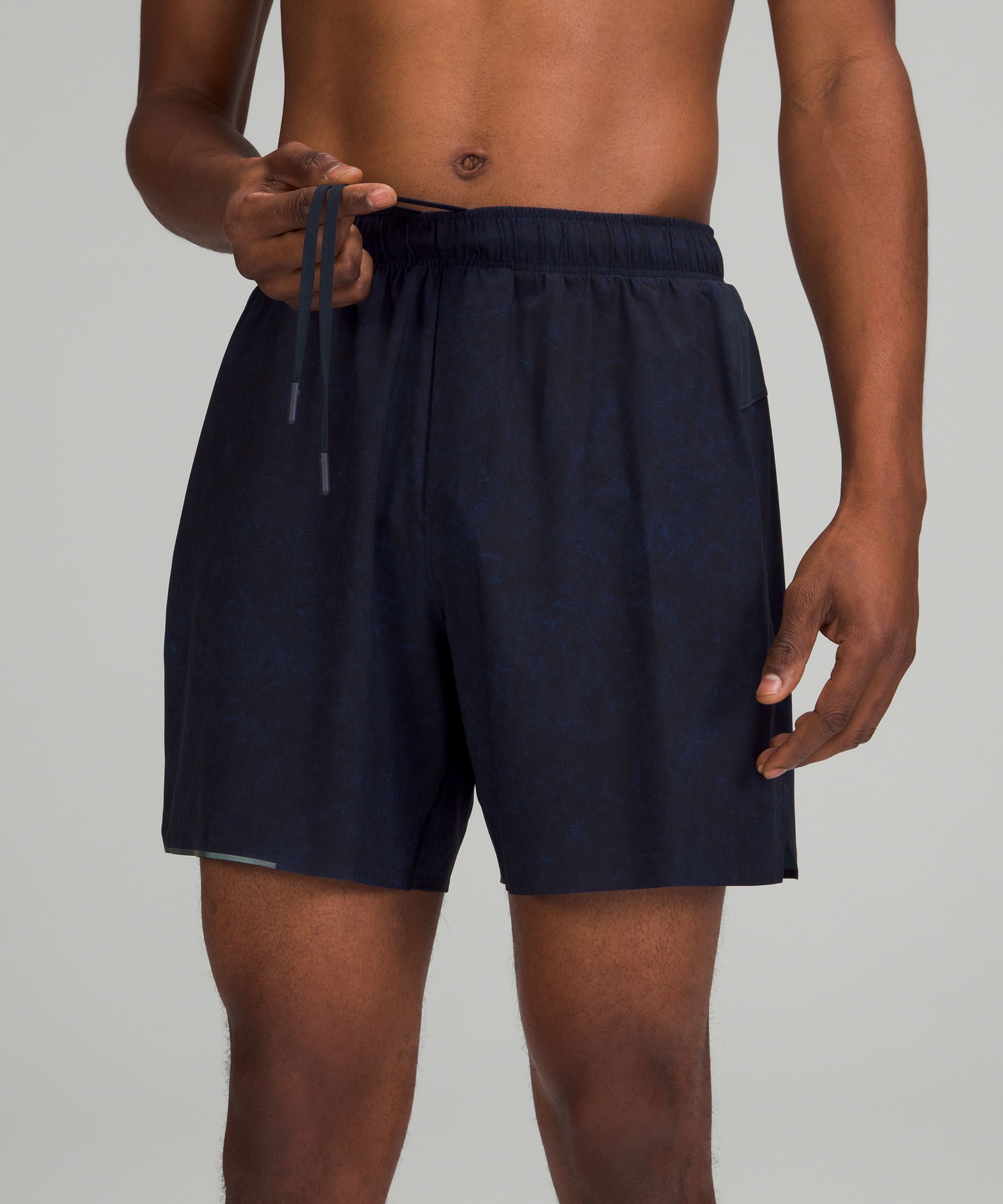 Lululemon Shorts Herre Marineblå | 67809-MYFD