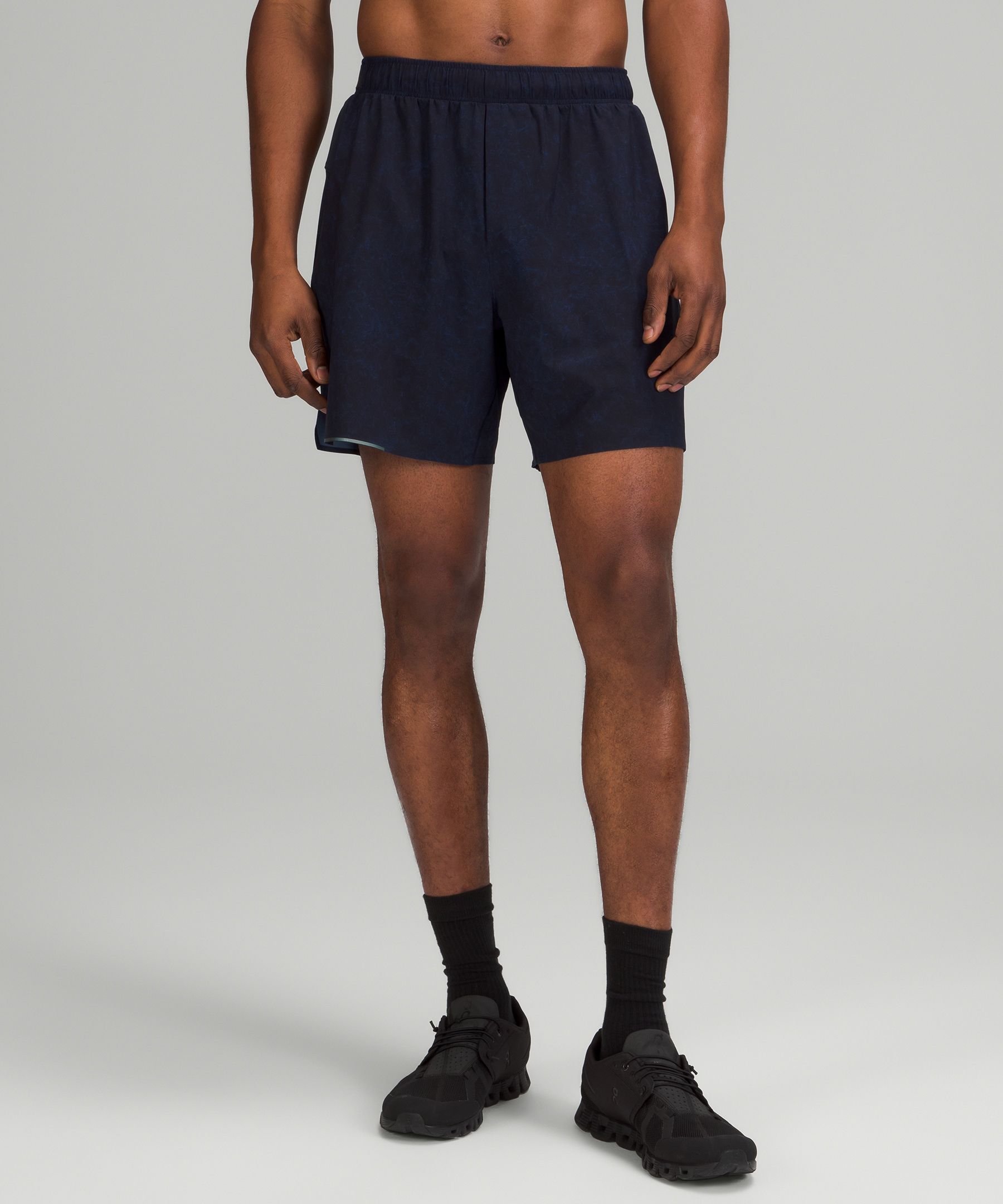 Lululemon Shorts Herre Marineblå | 67809-MYFD
