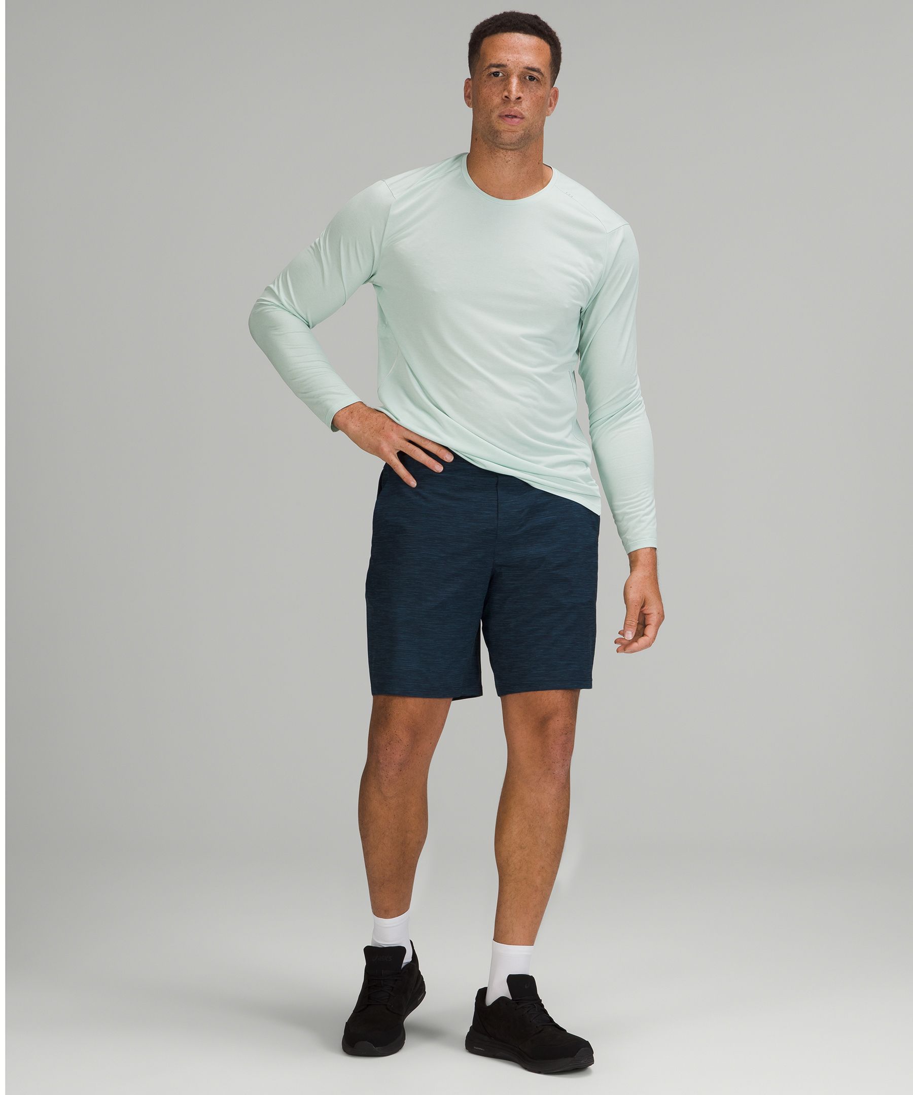 Lululemon Shorts Herre Marineblå | 72816-RWBC