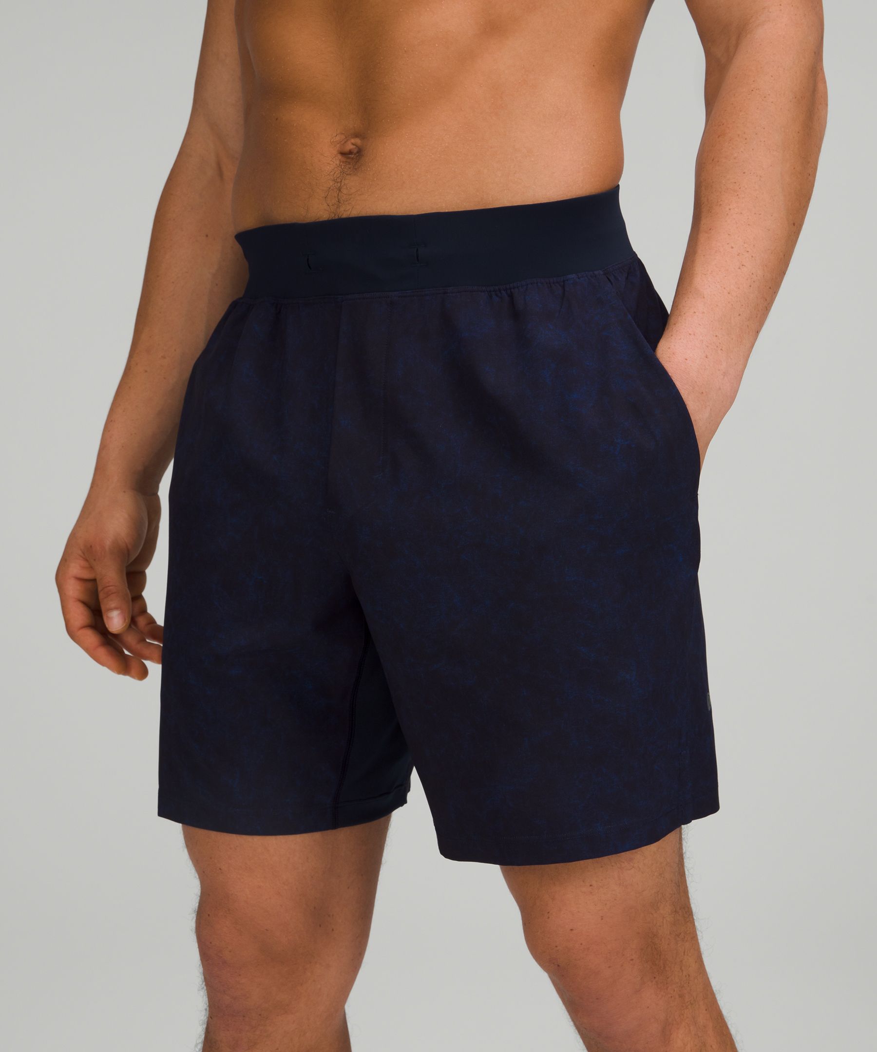 Lululemon Shorts Herre Marineblå | 84960-IQXF