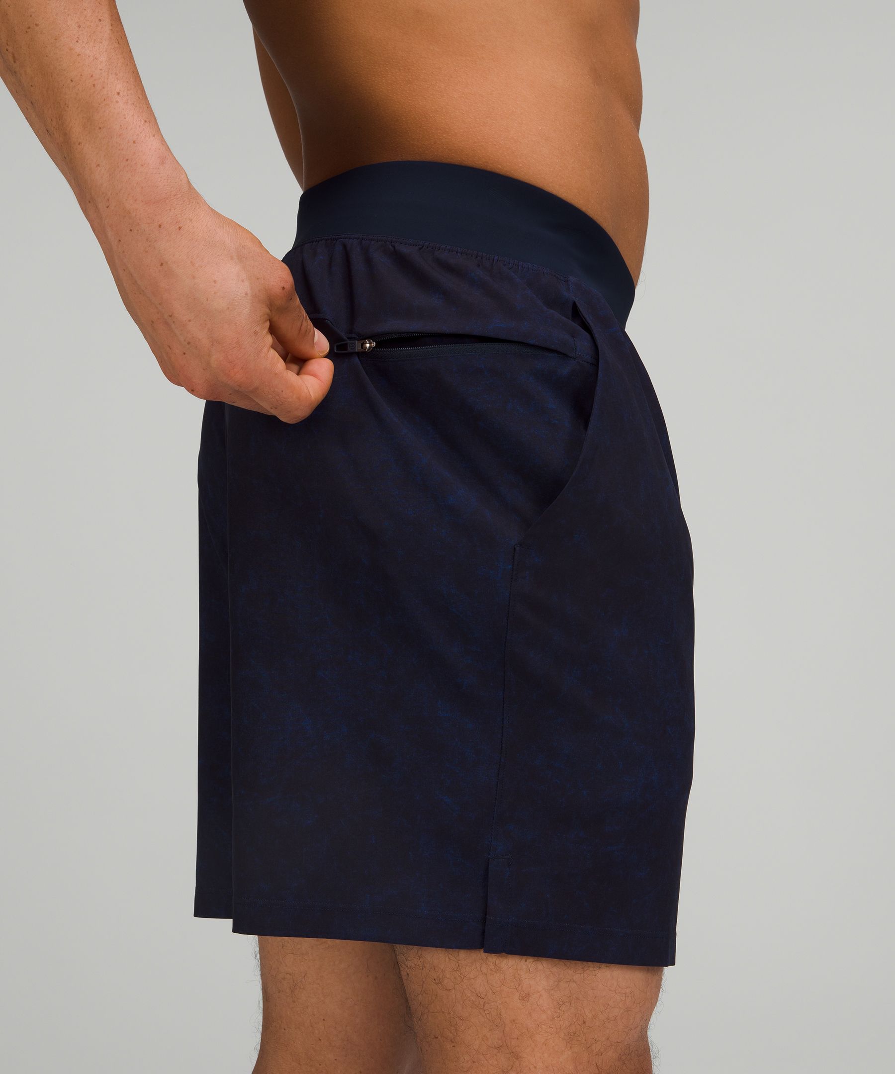 Lululemon Shorts Herre Marineblå | 84960-IQXF