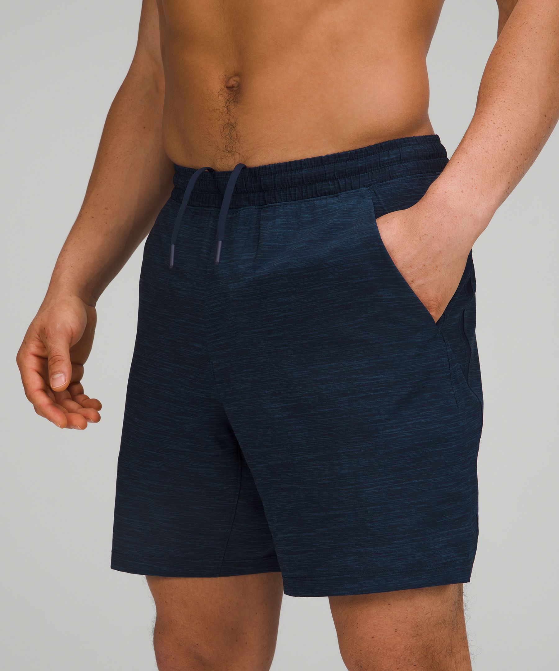 Lululemon Shorts Herre Marineblå | 85023-KZBM