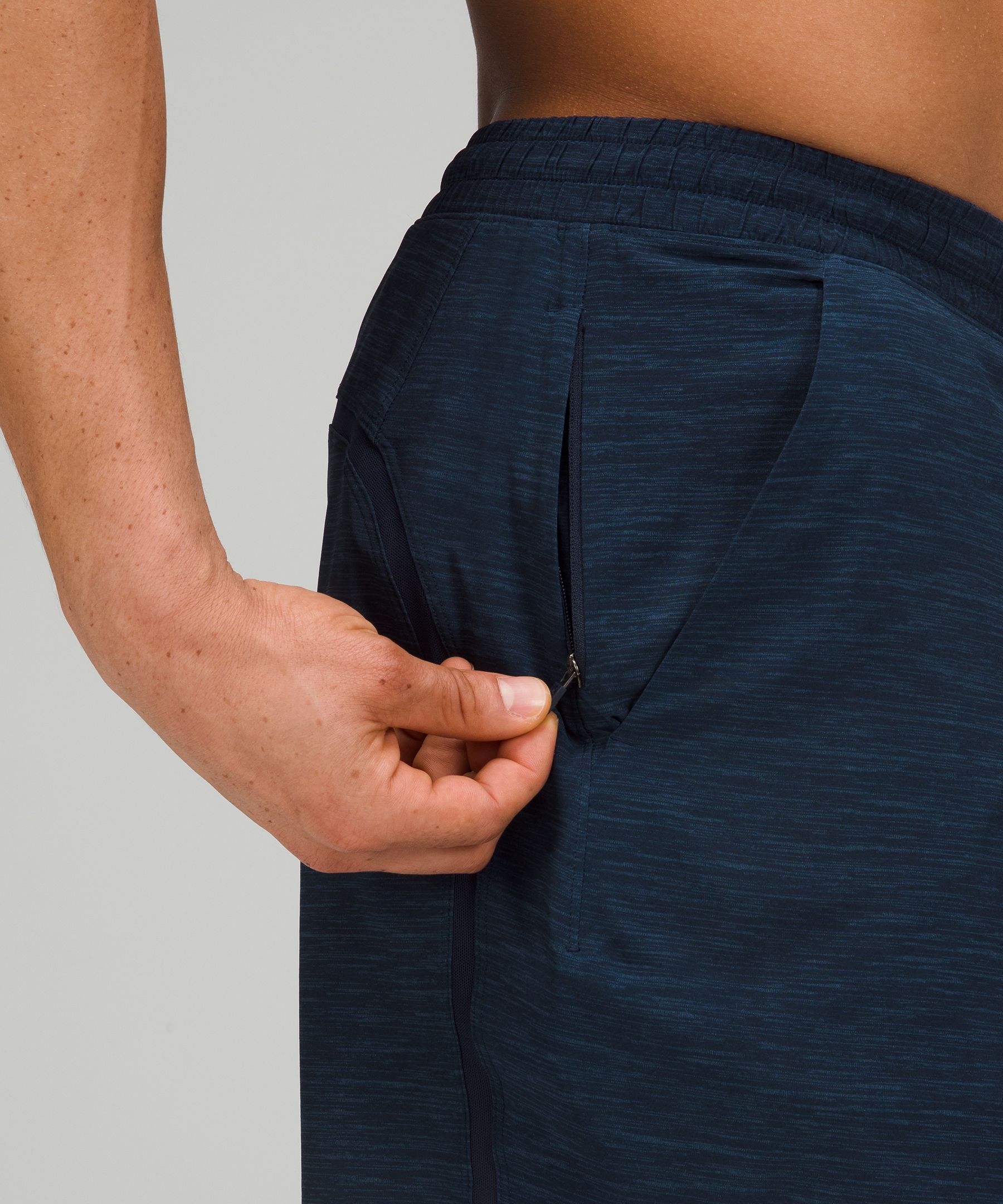 Lululemon Shorts Herre Marineblå | 85023-KZBM