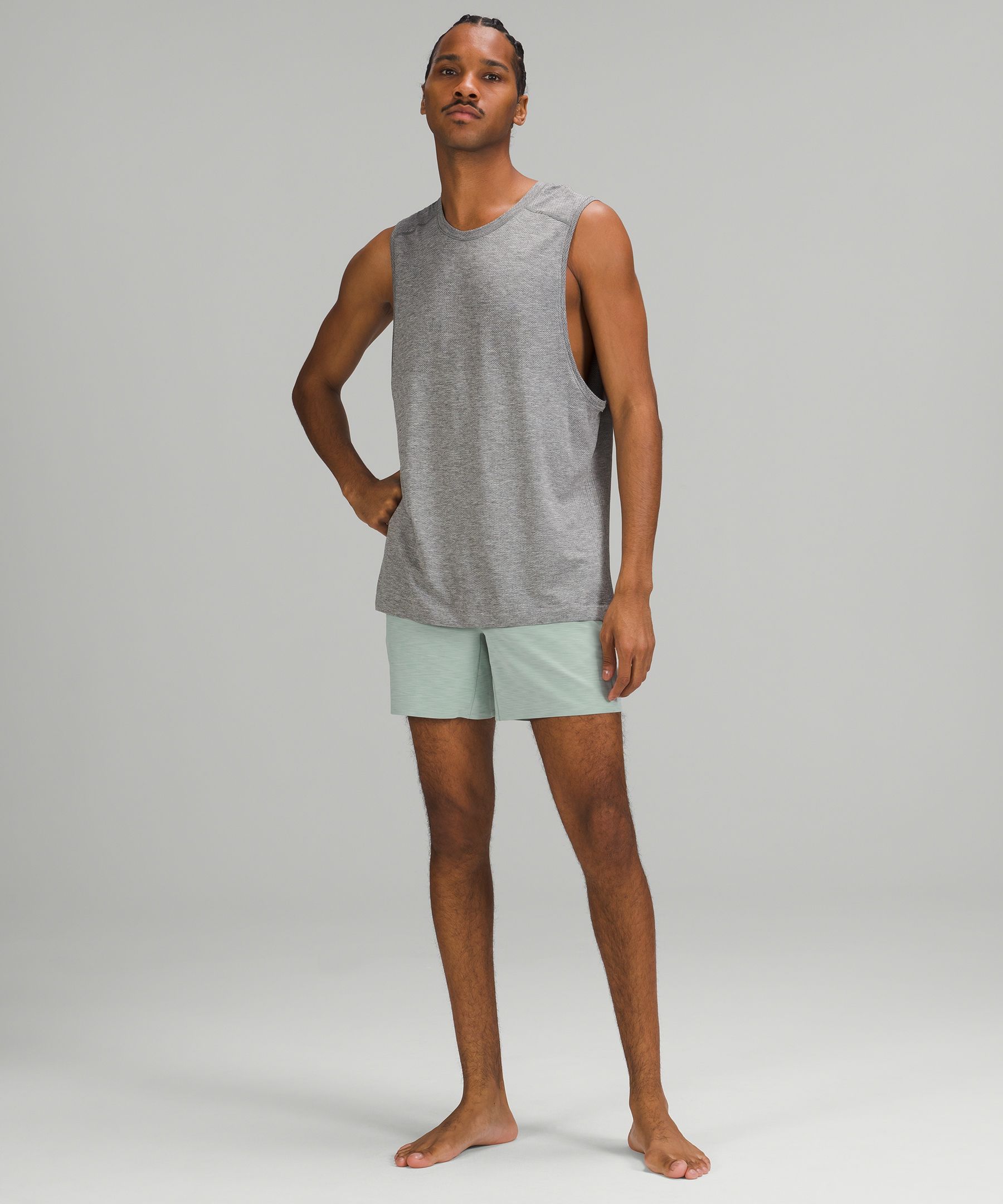 Lululemon Shorts Herre Mint | 65147-SJZG