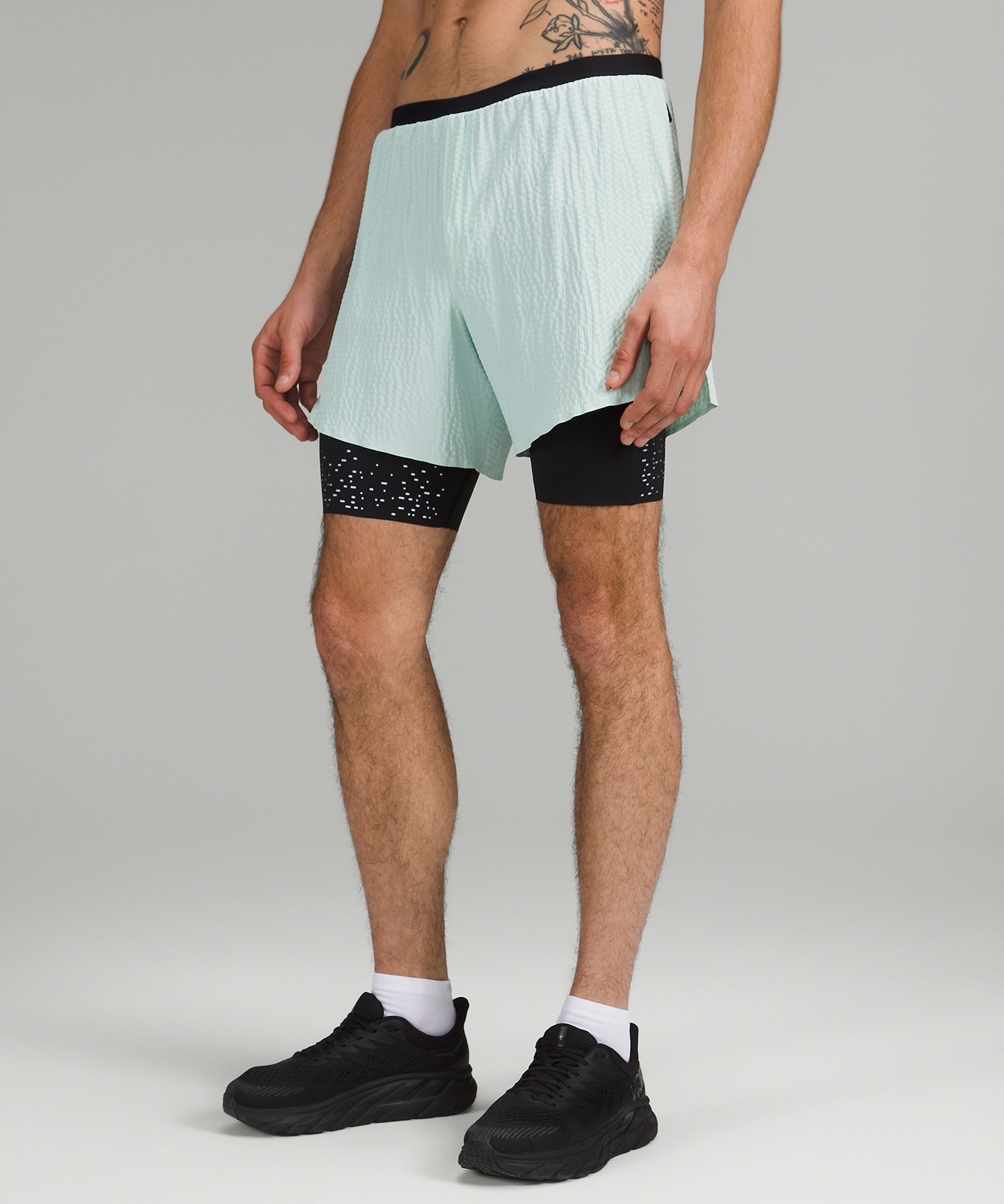 Lululemon Shorts Herre Mint | 80934-HJCN