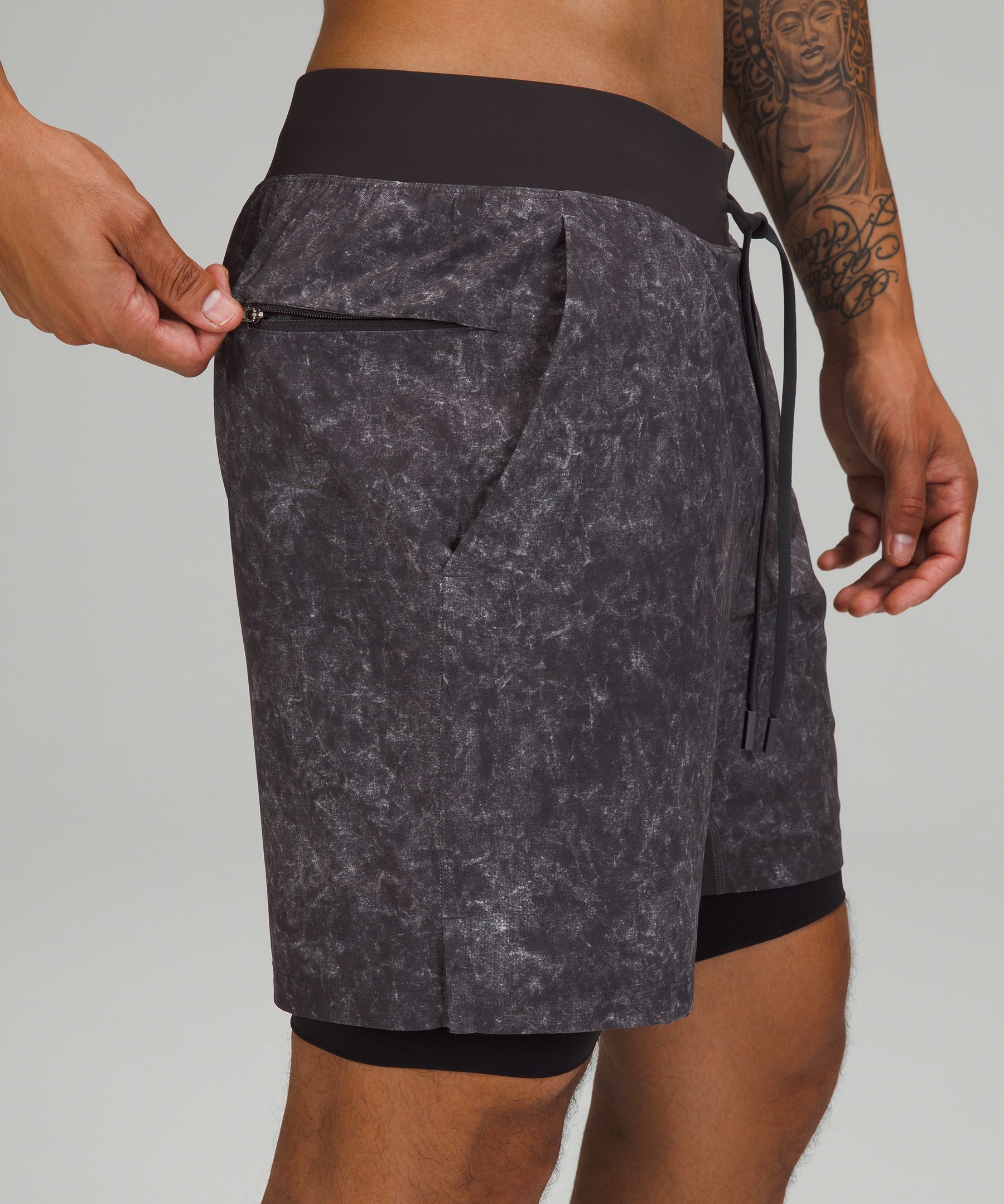 Lululemon Shorts Herre Multicolor | 24196-CARF