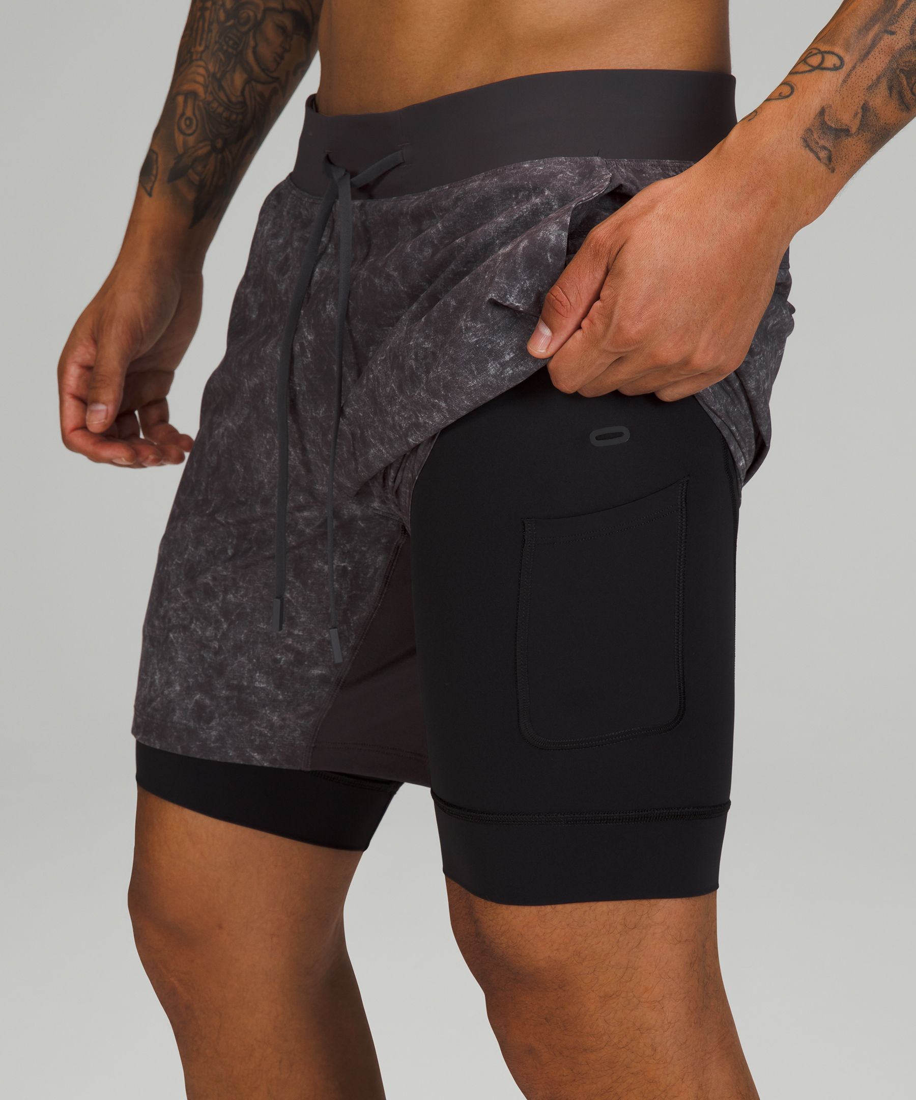 Lululemon Shorts Herre Multicolor | 24196-CARF