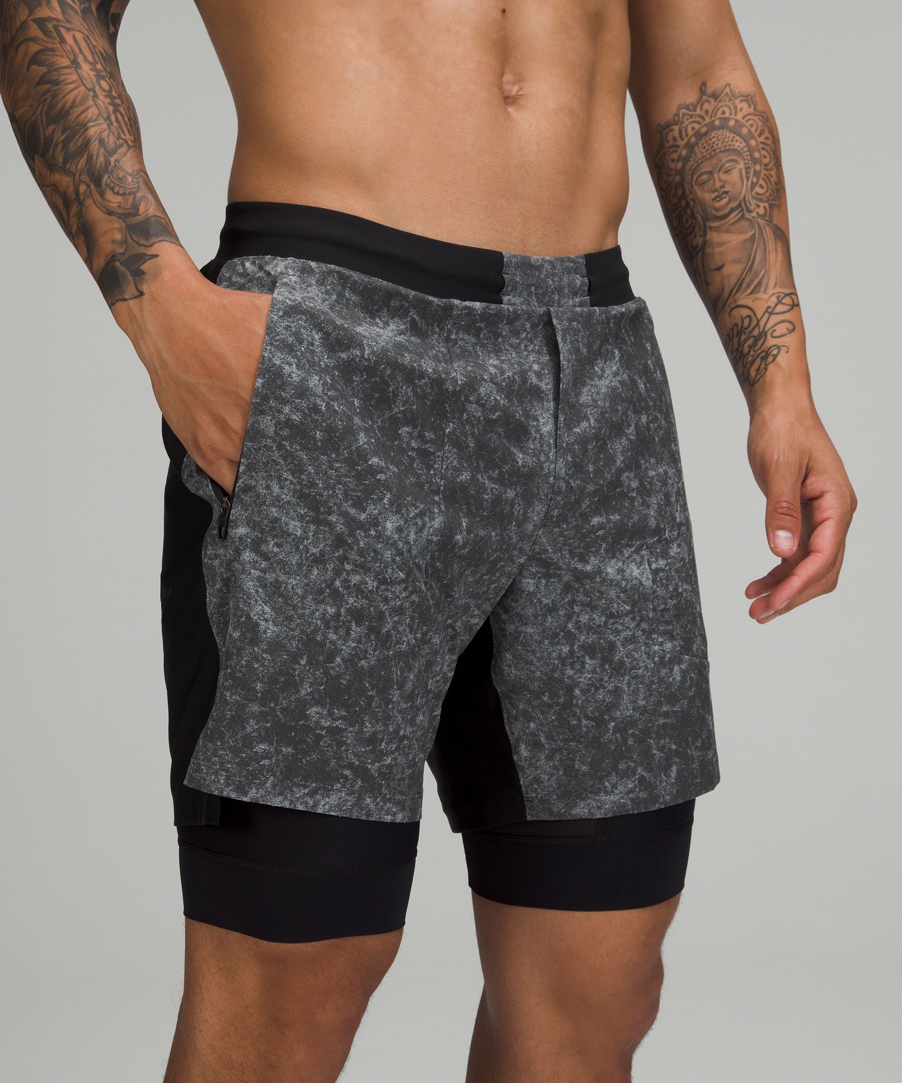 Lululemon Shorts Herre Multicolor | 89426-ROIW